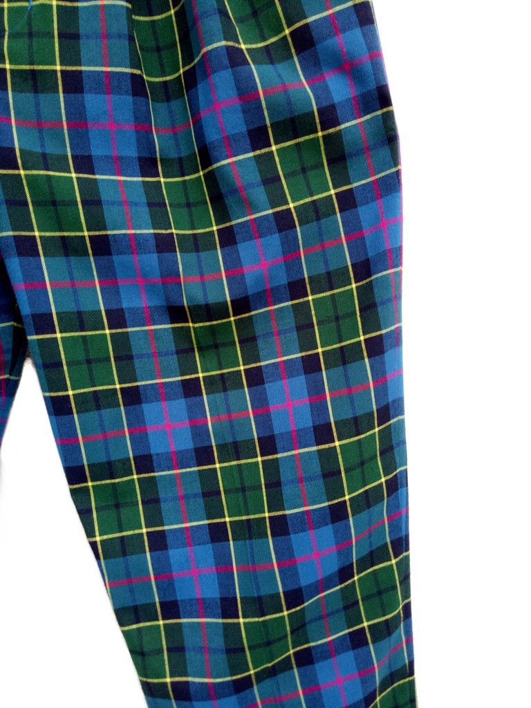 Other 🔥🔥🔥Vintage Tartan Checker Plaid Pants Rare Design Size US 26 / EU 42 - 4 Thumbnail