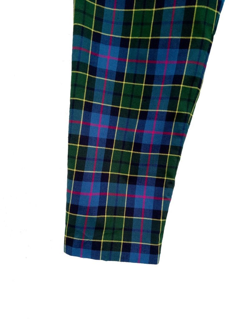 Other 🔥🔥🔥Vintage Tartan Checker Plaid Pants Rare Design Size US 26 / EU 42 - 16 Thumbnail