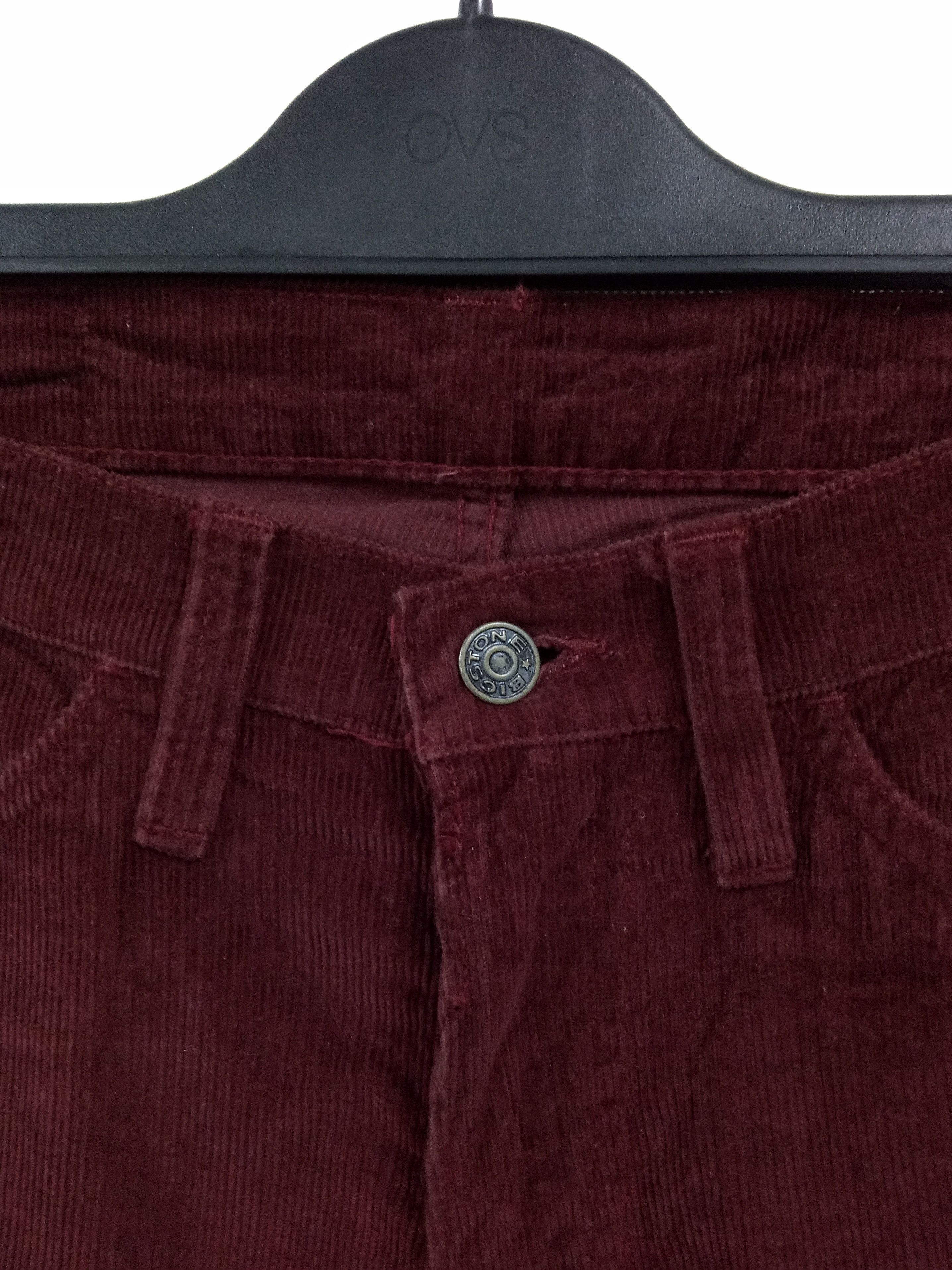 Vintage 🔥🔥VTG Big Stone Velvet Corduroi Flared Jeans Scovill USA Size US 28 / EU 44 - 6 Thumbnail