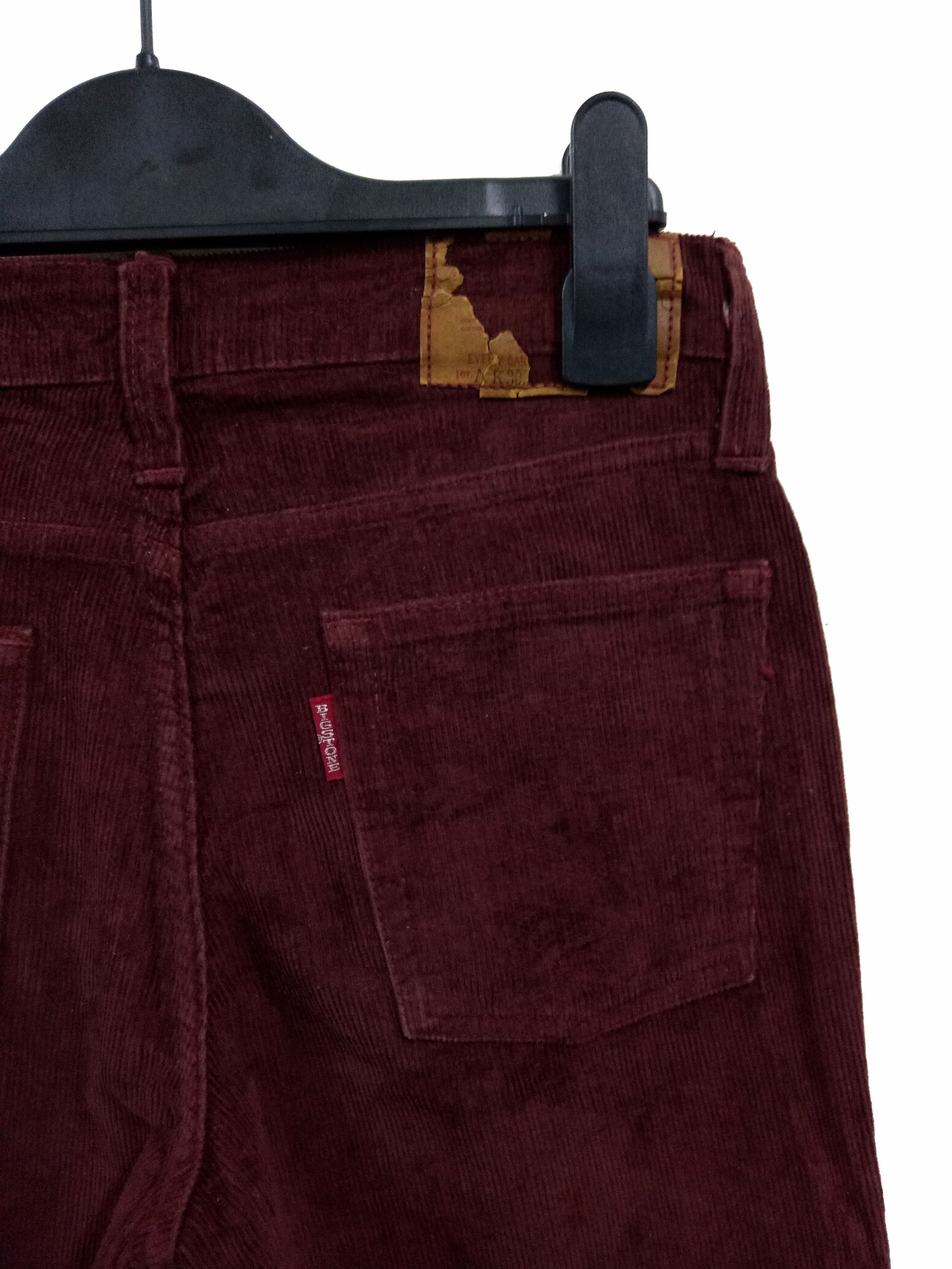 Vintage 🔥🔥VTG Big Stone Velvet Corduroi Flared Jeans Scovill USA Size US 28 / EU 44 - 12 Thumbnail