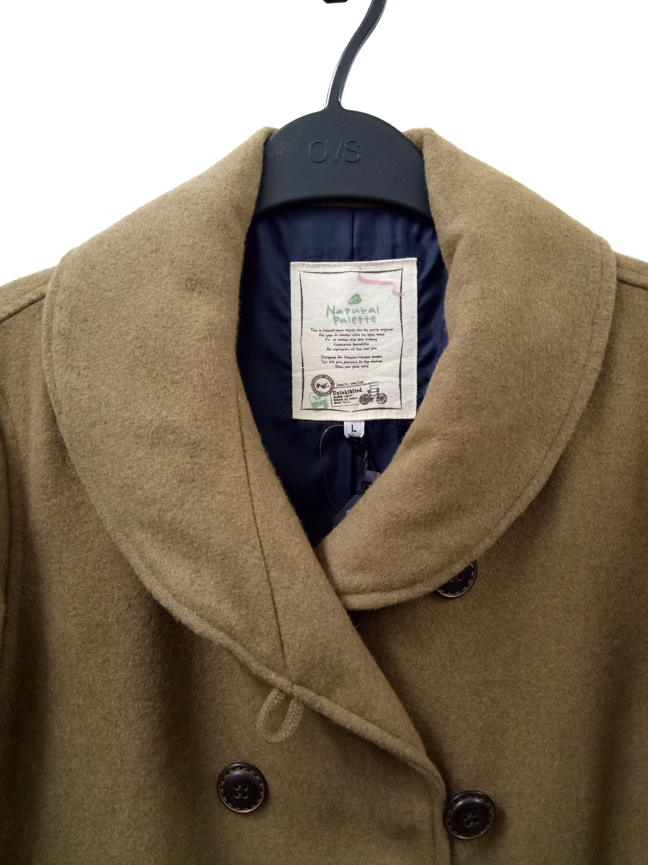 Harris Tweed 🔥(NWT) Harris Tweed x Natural Palette Sailor Style Jacket Size US L / EU 52-54 / 3 - 6 Thumbnail