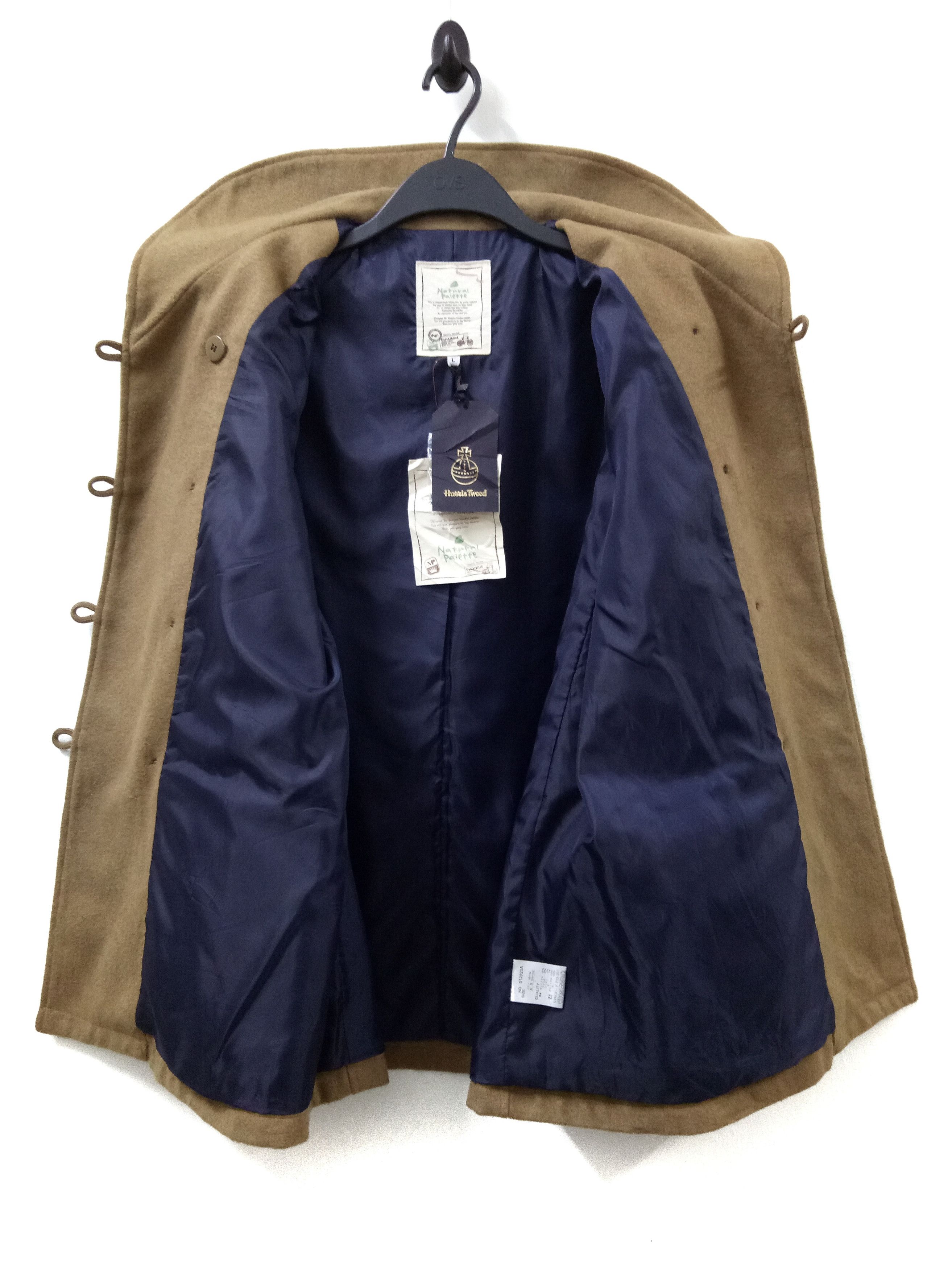 Harris Tweed 🔥(NWT) Harris Tweed x Natural Palette Sailor Style Jacket Size US L / EU 52-54 / 3 - 4 Thumbnail