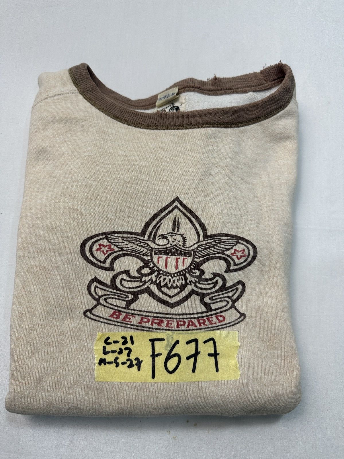 Japanese Brand Flat head USAF logo crewneck sweatshirt Size US M / EU 48-50 / 2 - 17 Thumbnail