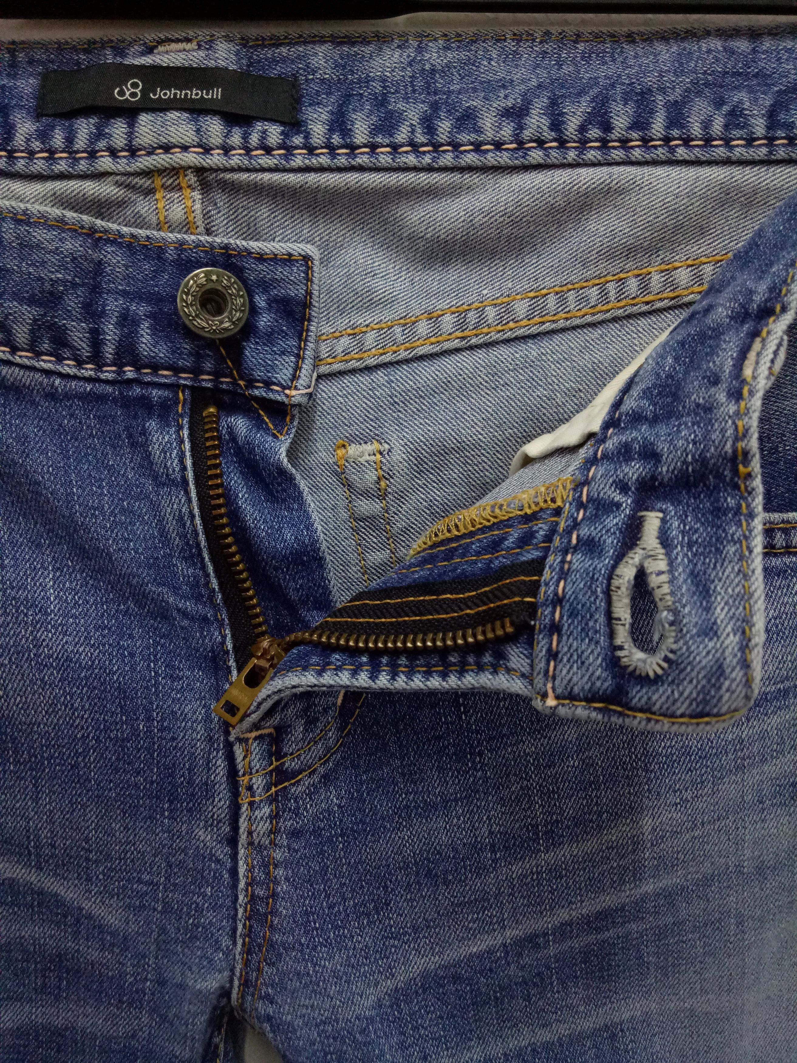 Johnbull 🔥🔥🔥John Bull Selvedge Denim Jeans Zipper Right Pocket Size US 30 / EU 46 - 10 Thumbnail