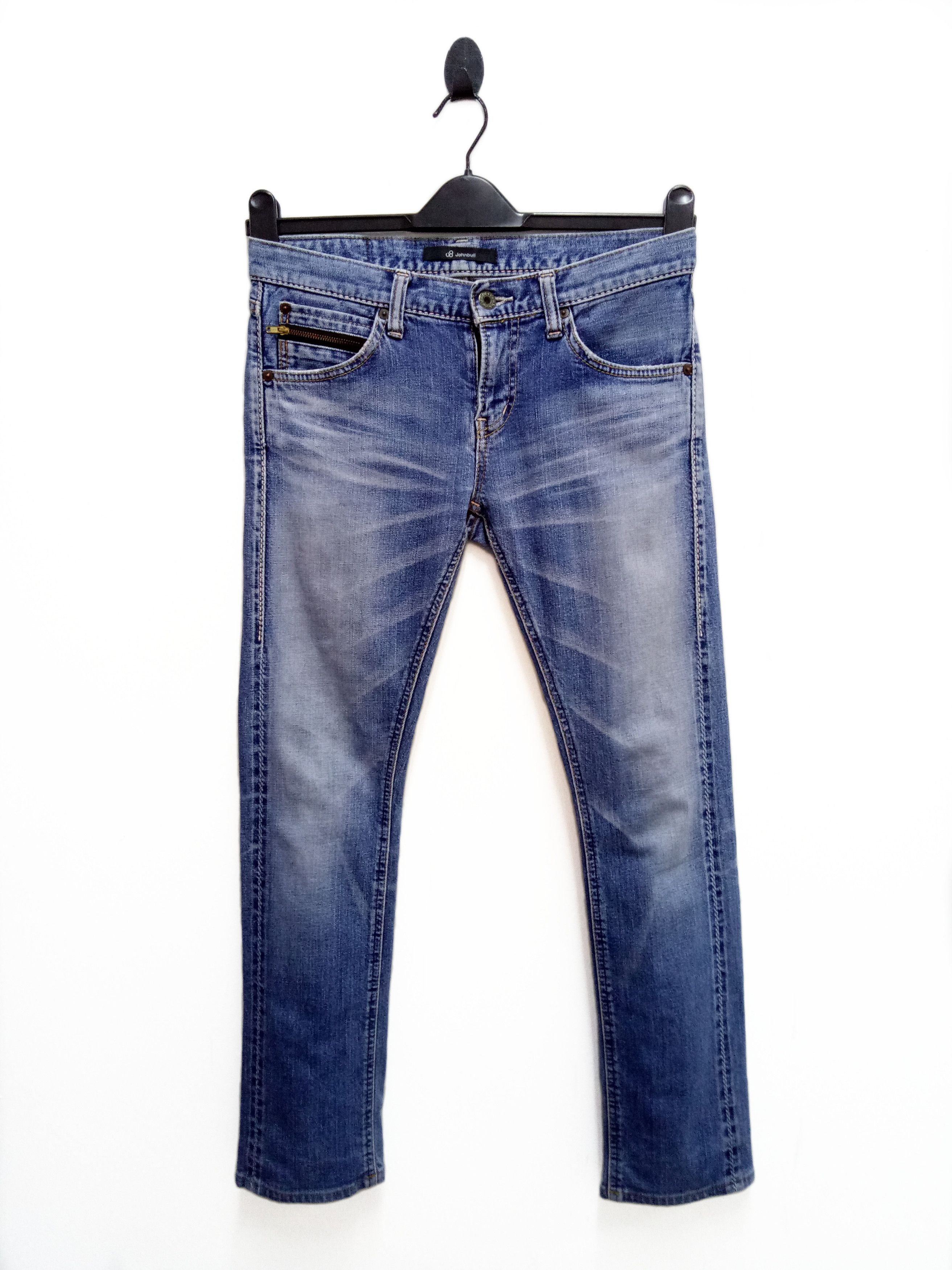Johnbull 🔥🔥🔥John Bull Selvedge Denim Jeans Zipper Right Pocket Size US 30 / EU 46 - 1 Thumbnail