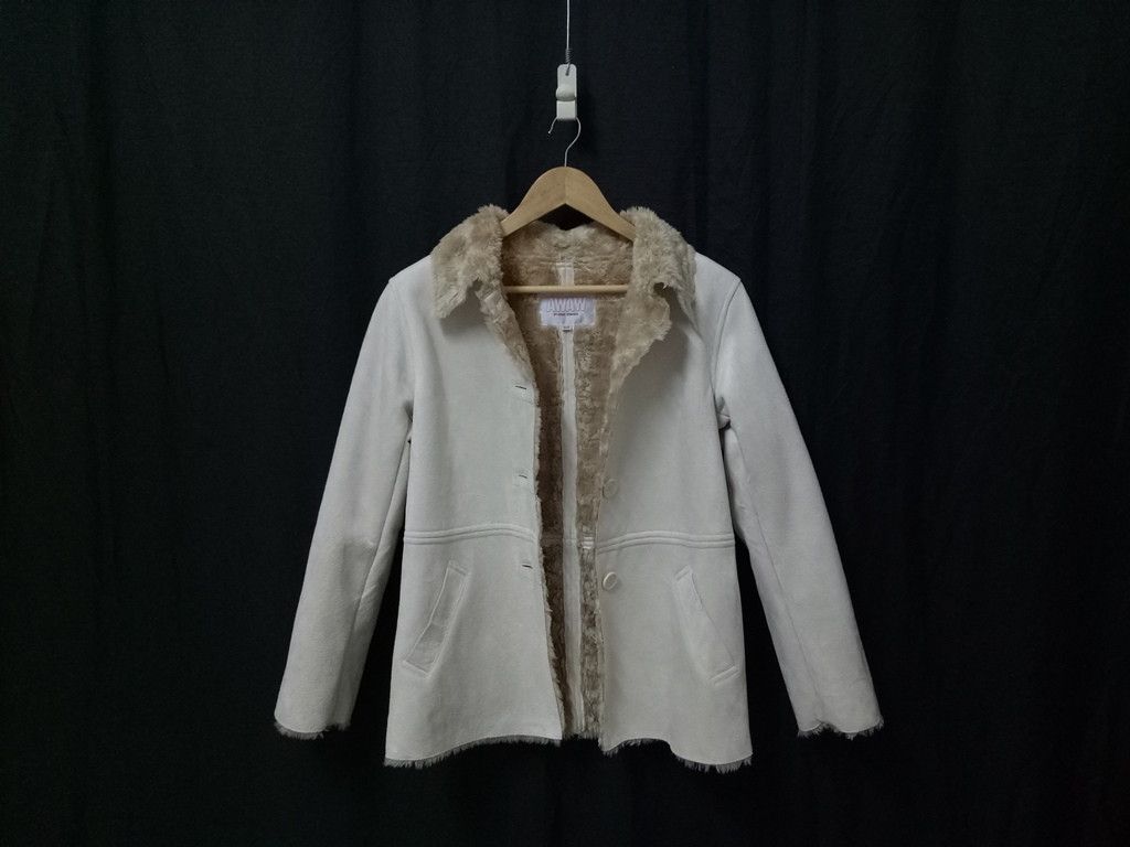 Japanese Brand 🔥🔥🔥Vintage AWAW Junko Shimada Button Up Fur Jacket Size US M / EU 48-50 / 2 - 3 Thumbnail
