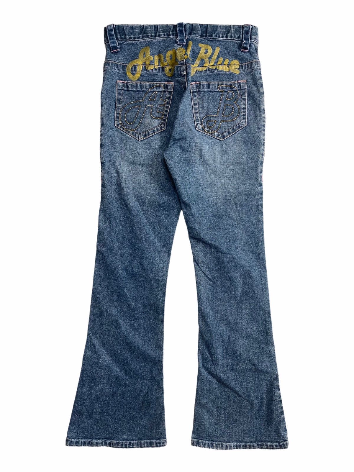 Angel Blue 2000s Angel Blue - Double Mini Pocket Denim Pants Size US 26 / EU 42 - 2 Thumbnail