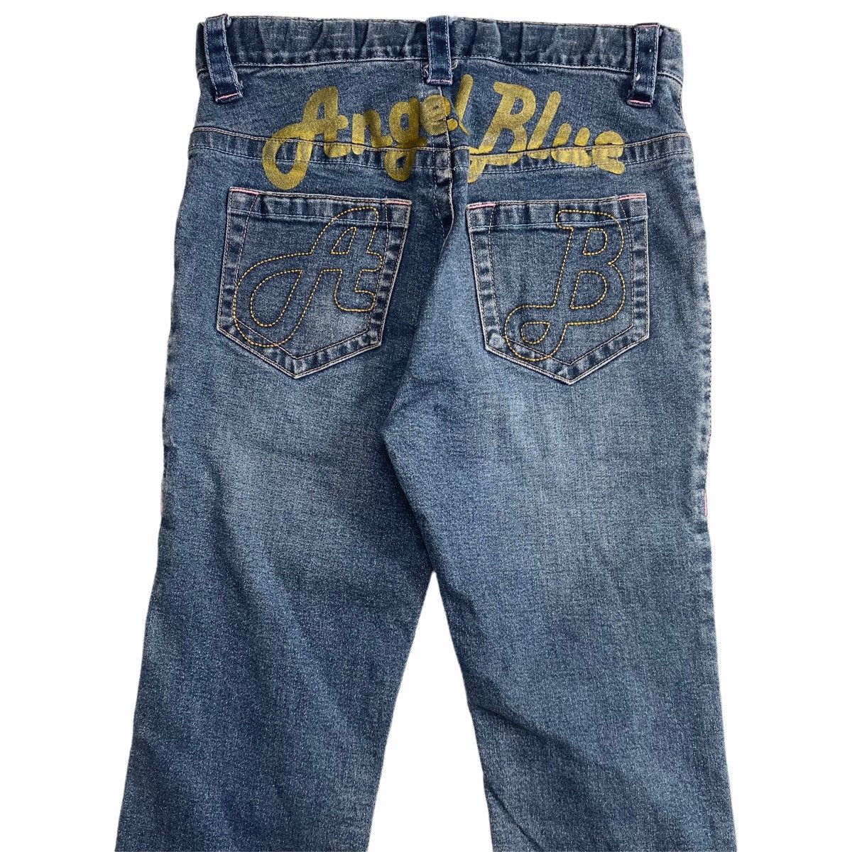 Angel Blue 2000s Angel Blue - Double Mini Pocket Denim Pants Size US 26 / EU 42 - 6 Thumbnail