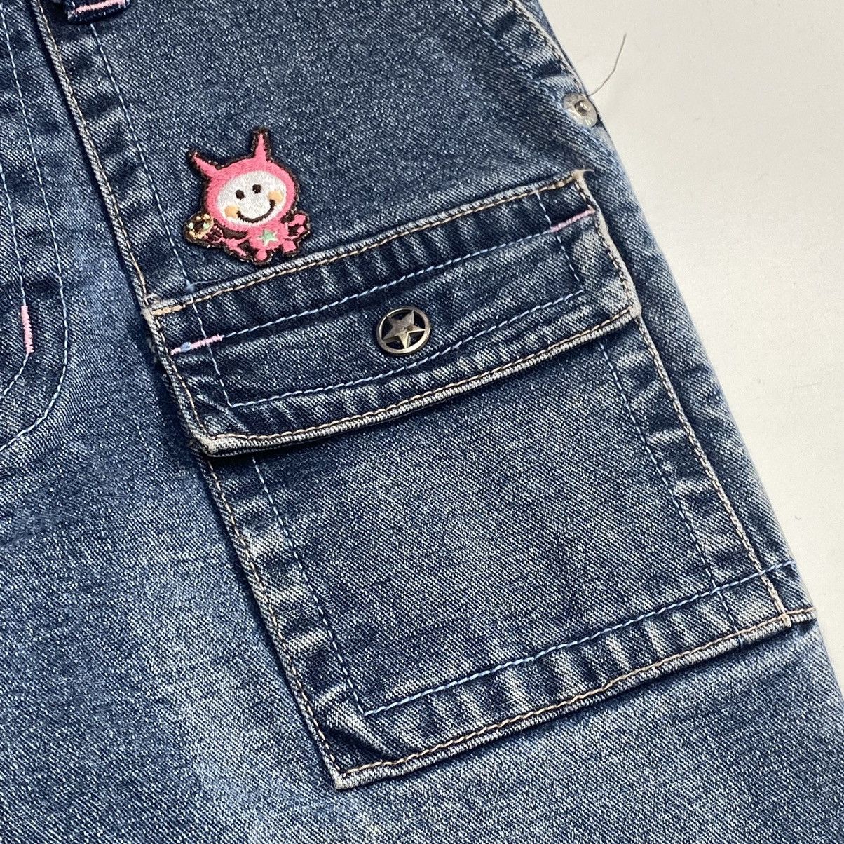 Angel Blue 2000s Angel Blue - Double Mini Pocket Denim Pants Size US 26 / EU 42 - 8 Thumbnail