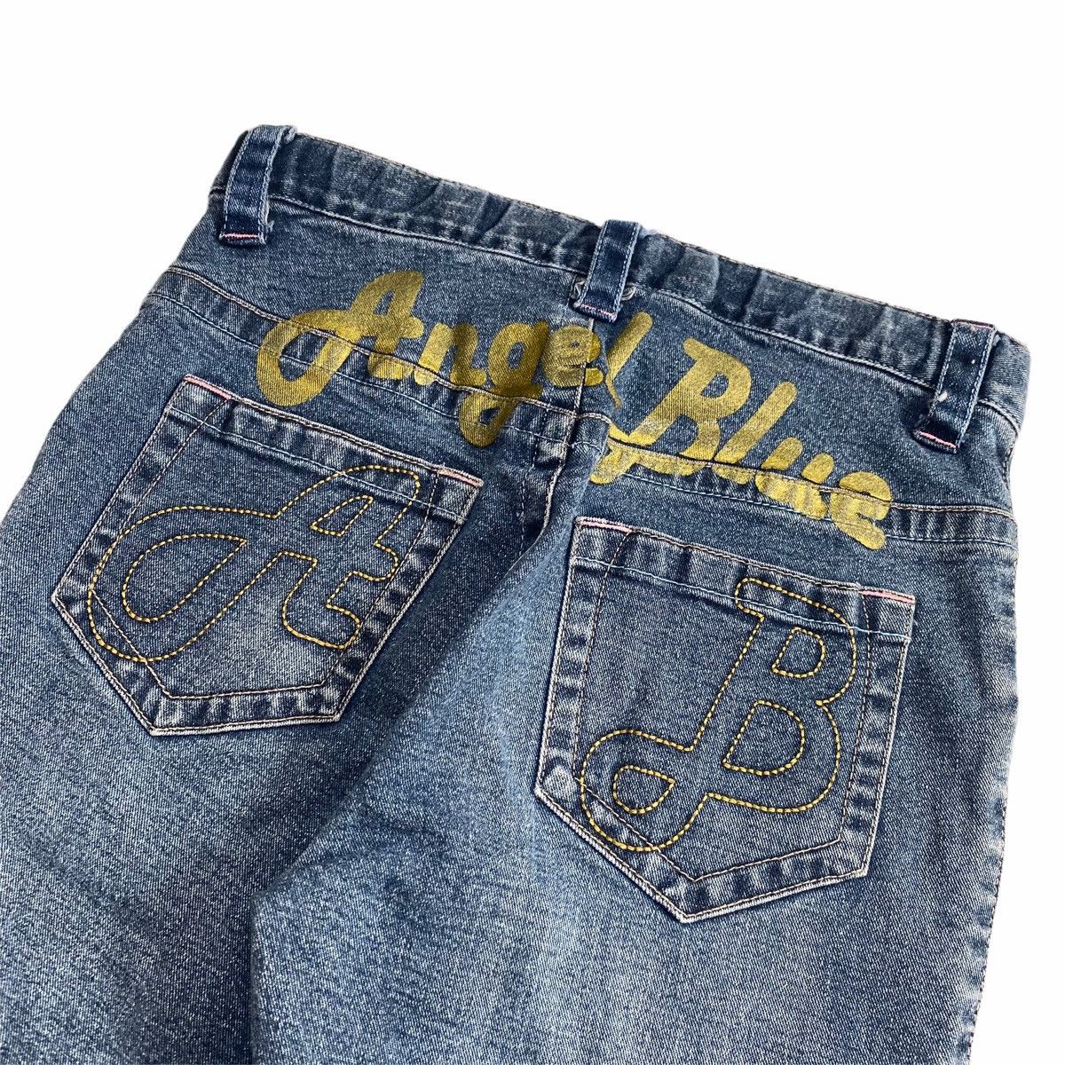 Angel Blue 2000s Angel Blue - Double Mini Pocket Denim Pants Size US 26 / EU 42 - 5 Thumbnail