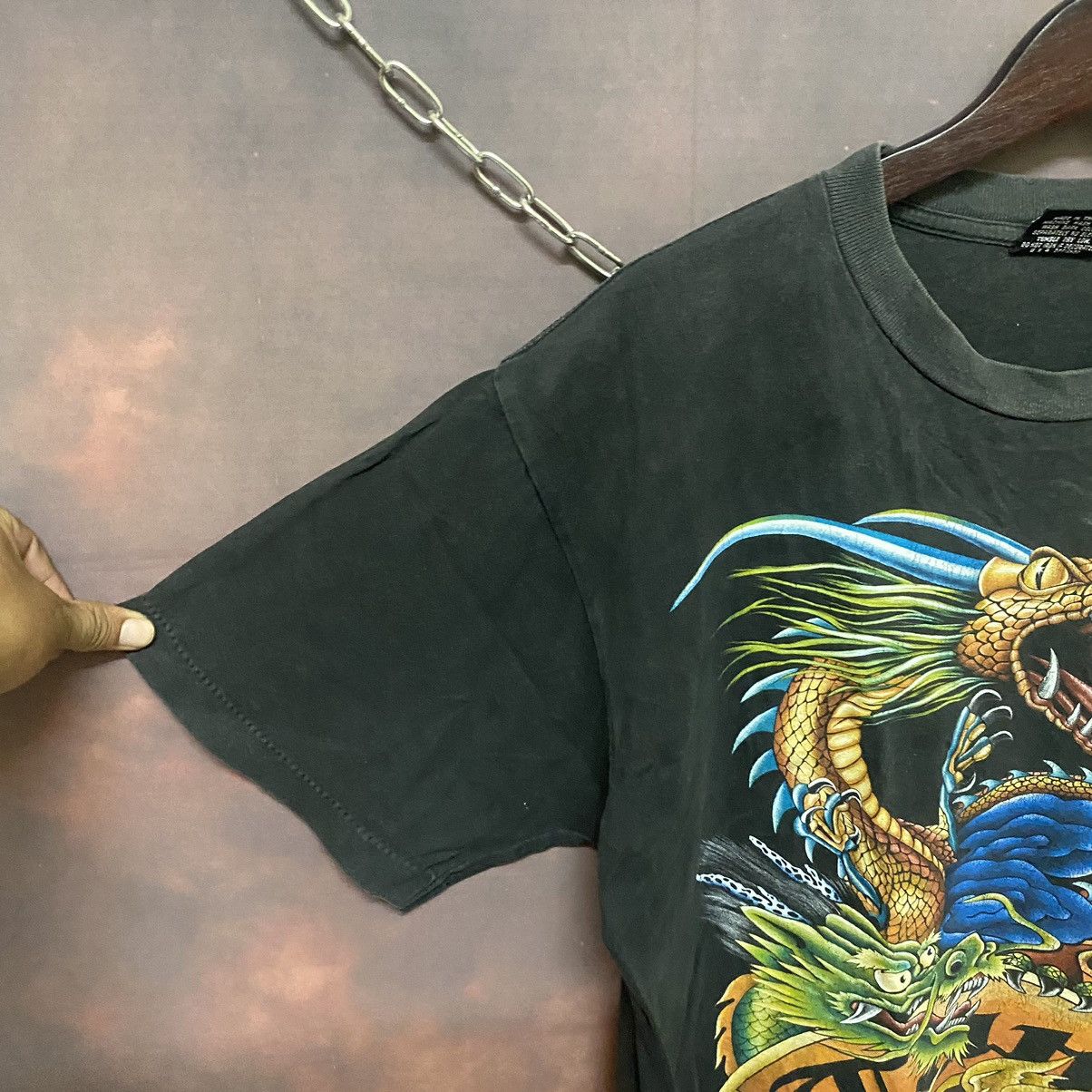 Japanese Brand × Vintage Vintage Japanese Sukajan Inspire Tattoo Tee Size US L / EU 52-54 / 3 - 3 Thumbnail