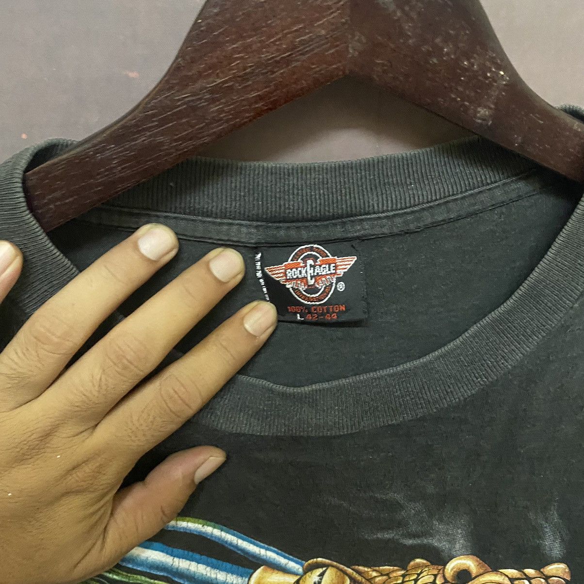 Japanese Brand × Vintage Vintage Japanese Sukajan Inspire Tattoo Tee Size US L / EU 52-54 / 3 - 4 Thumbnail