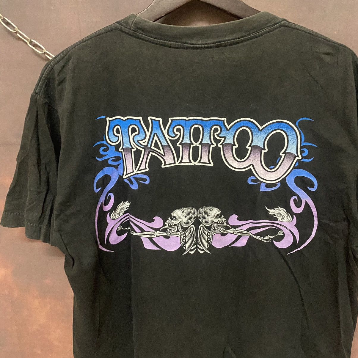 Japanese Brand × Vintage Vintage Japanese Sukajan Inspire Tattoo Tee Size US L / EU 52-54 / 3 - 9 Thumbnail
