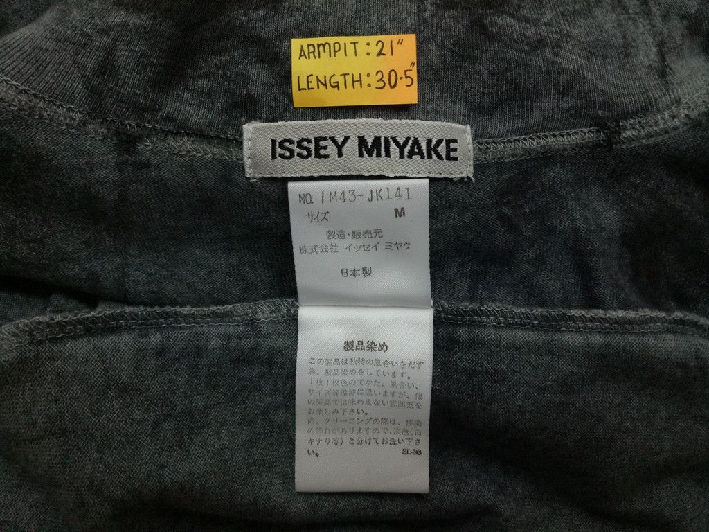 Issey Miyake 🔥🔥🔥iSSEY MiYAKE Rare Design Motive Long Sleeve Shirt Size US M / EU 48-50 / 2 - 6 Thumbnail
