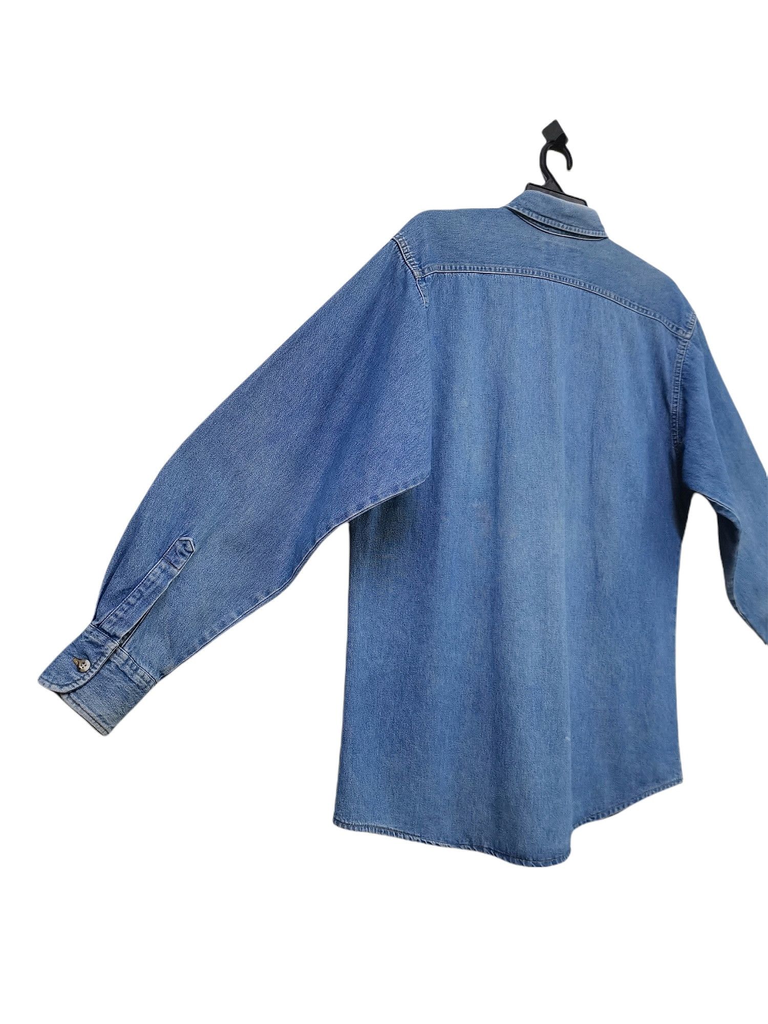 Levi's 💥LEVIS Made in USA 🇺🇸 Denim Button Up Long Sleeve Shirt Size US L / EU 52-54 / 3 - 12 Thumbnail