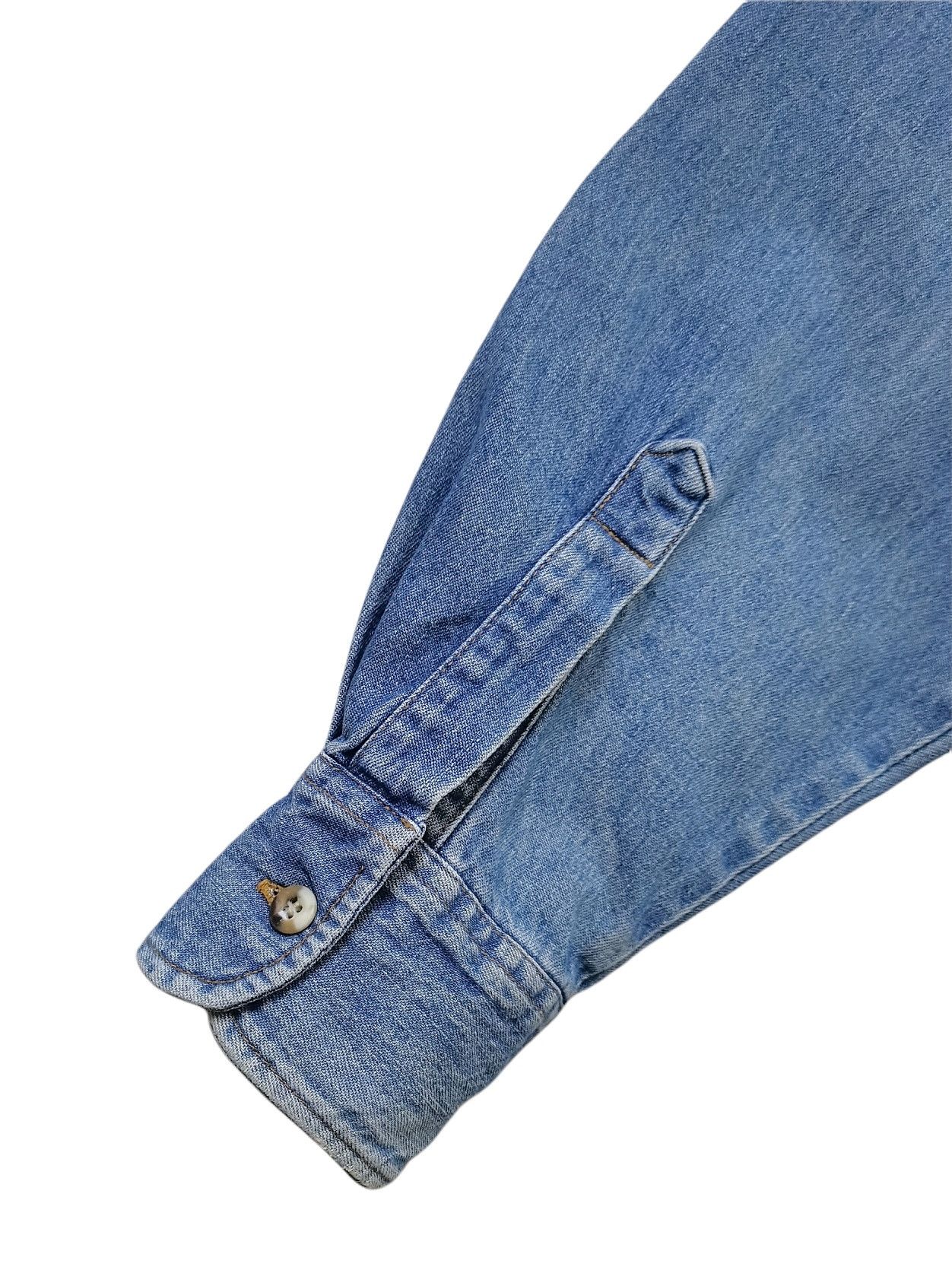 Levi's 💥LEVIS Made in USA 🇺🇸 Denim Button Up Long Sleeve Shirt Size US L / EU 52-54 / 3 - 13 Thumbnail