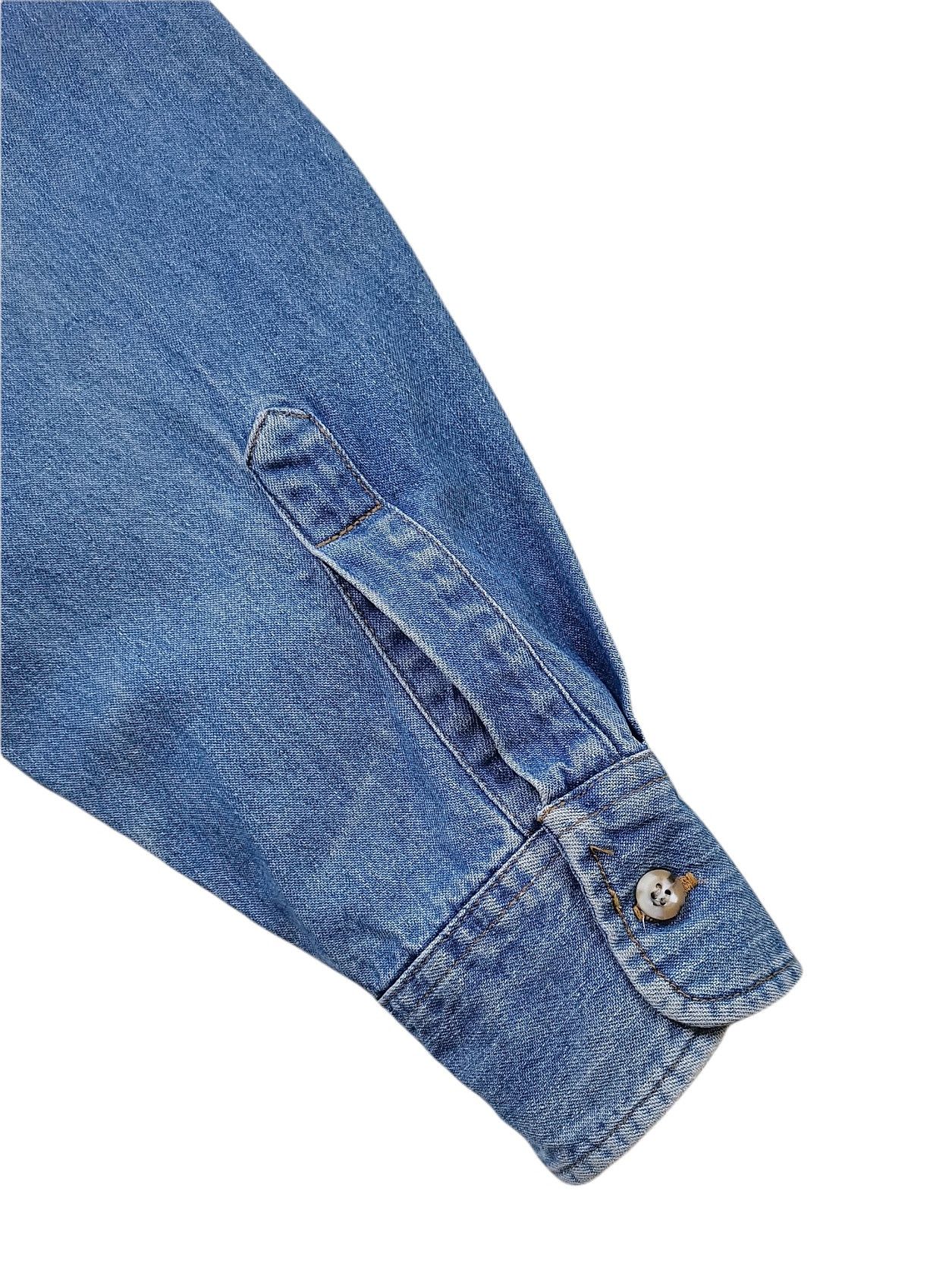 Levi's 💥LEVIS Made in USA 🇺🇸 Denim Button Up Long Sleeve Shirt Size US L / EU 52-54 / 3 - 15 Thumbnail