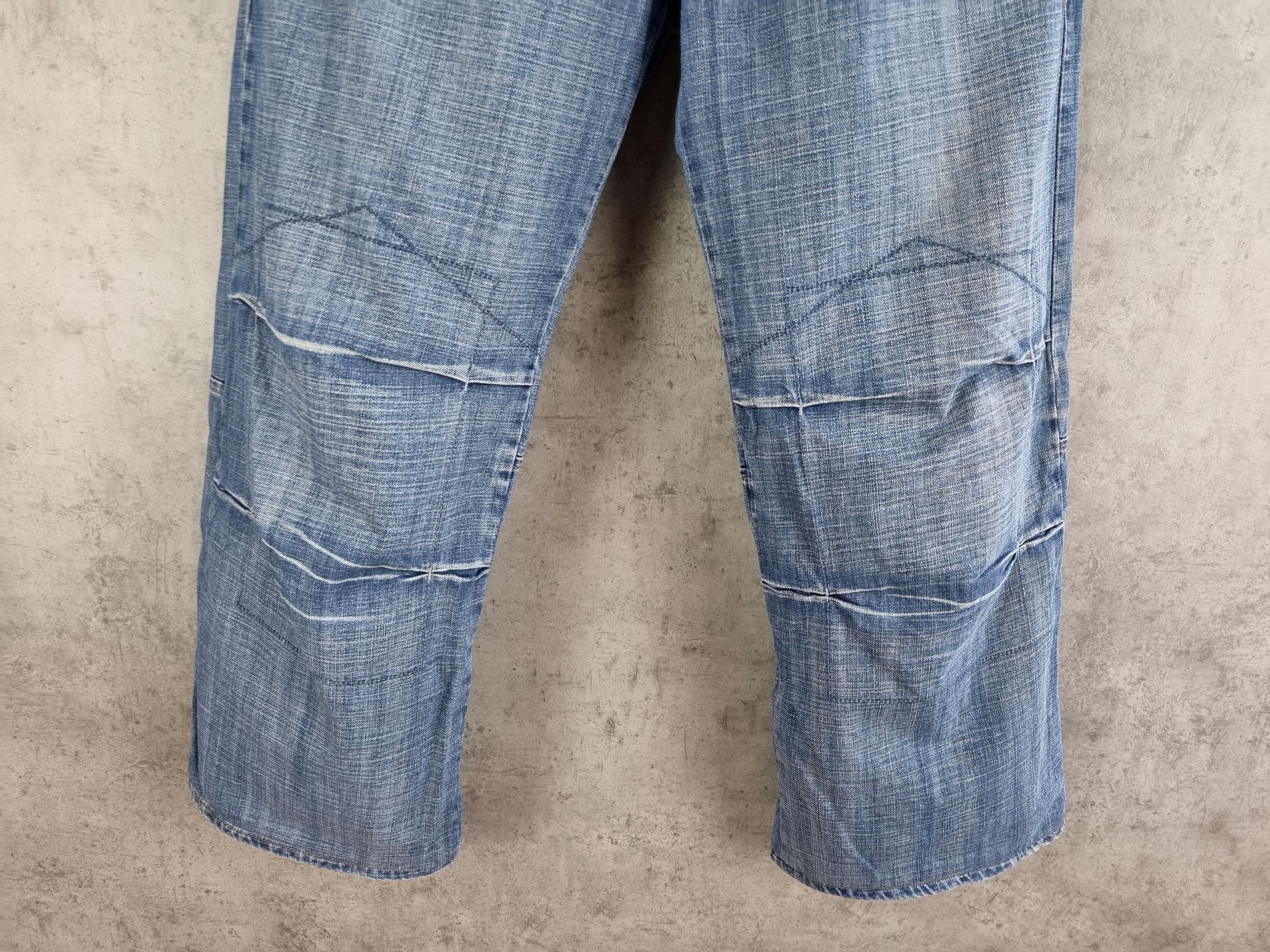 Marithe + Francois Girbaud Biker Knees Marithe Francois Girbaud Jeans Size US 33 - 9 Thumbnail