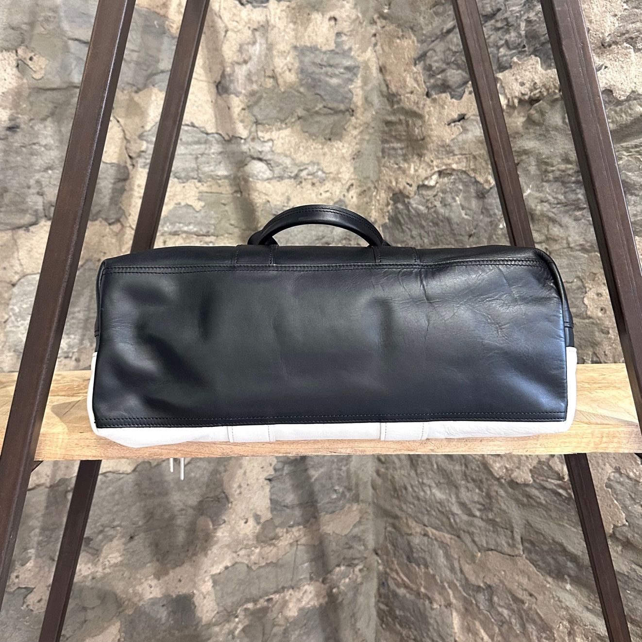 3.1 Phillip Lim 3.1 Phillip Lim Black White Leather Combo 31h Tote Bag Size ONE SIZE - 6 Thumbnail