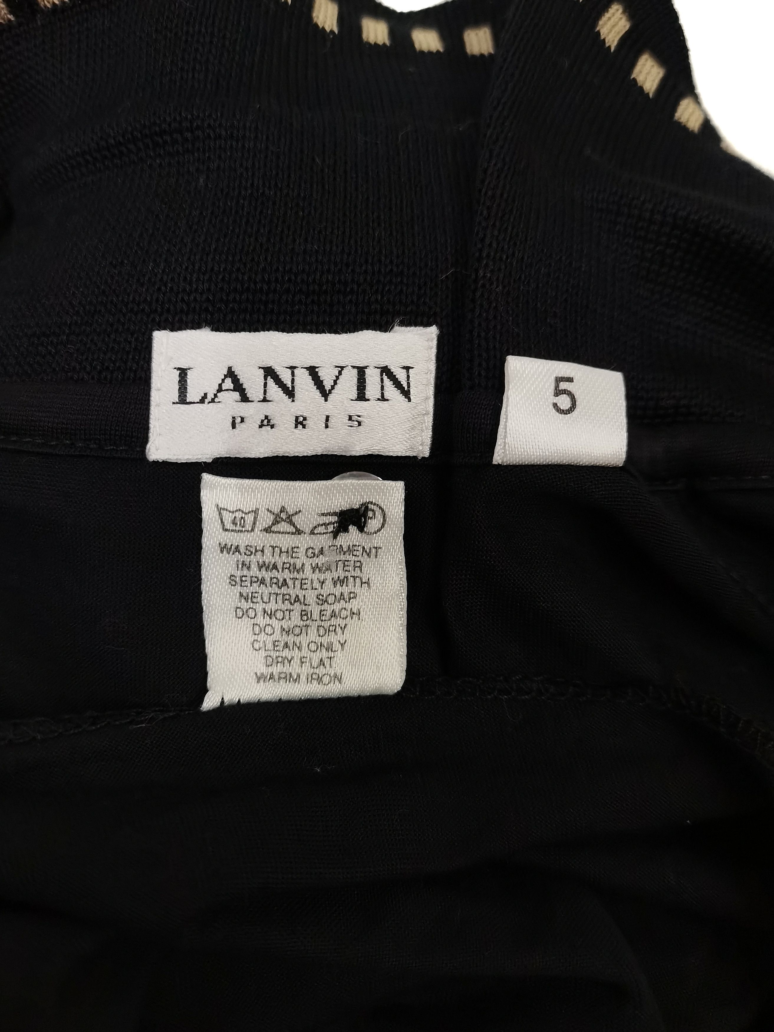 Lanvin 🔥🔥🔥LANVIN Made in Italy Half Button LS Collar Shirts Size US L / EU 52-54 / 3 - 11 Thumbnail