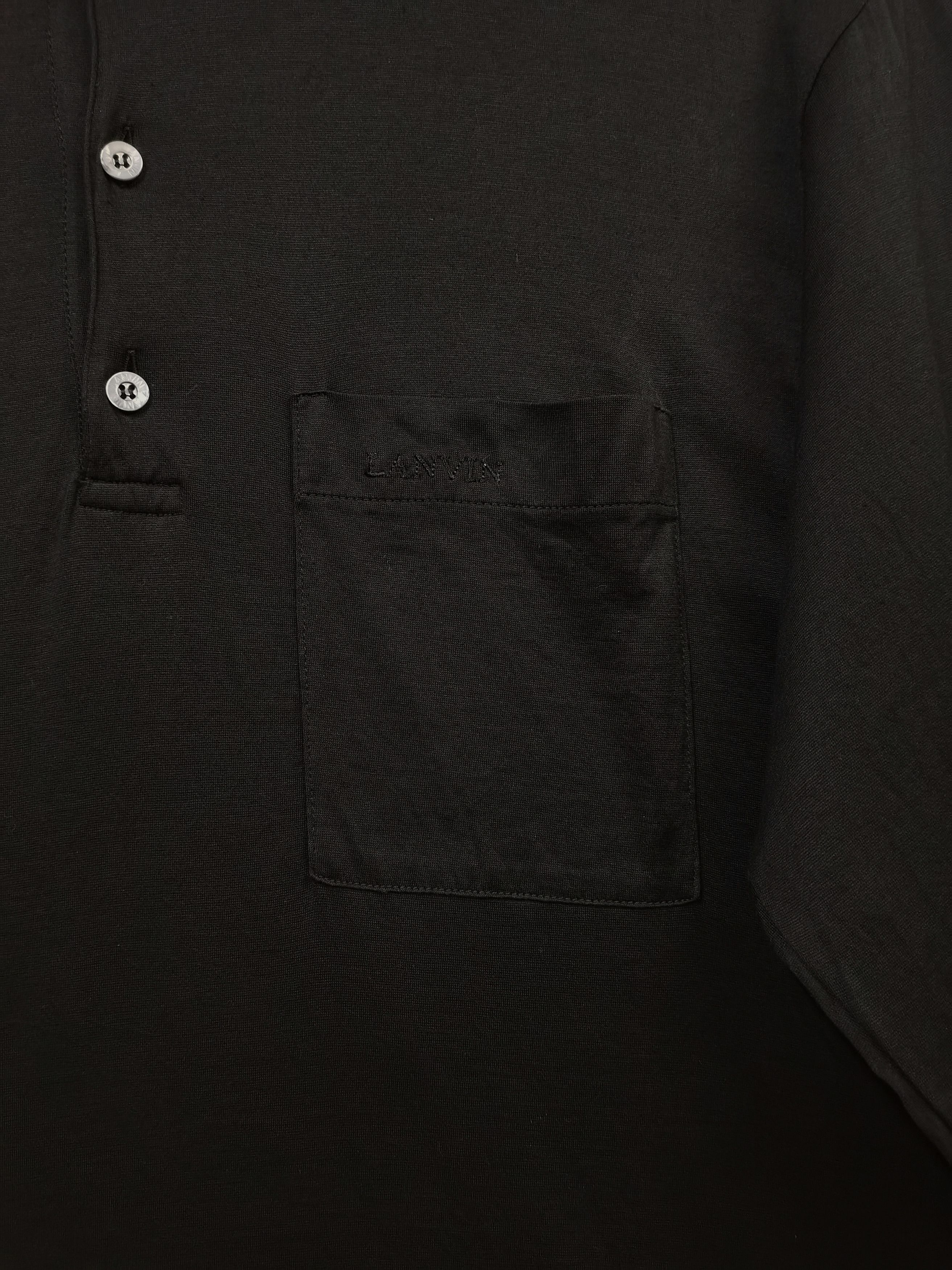 Lanvin 🔥🔥🔥LANVIN Made in Italy Half Button LS Collar Shirts Size US L / EU 52-54 / 3 - 8 Thumbnail