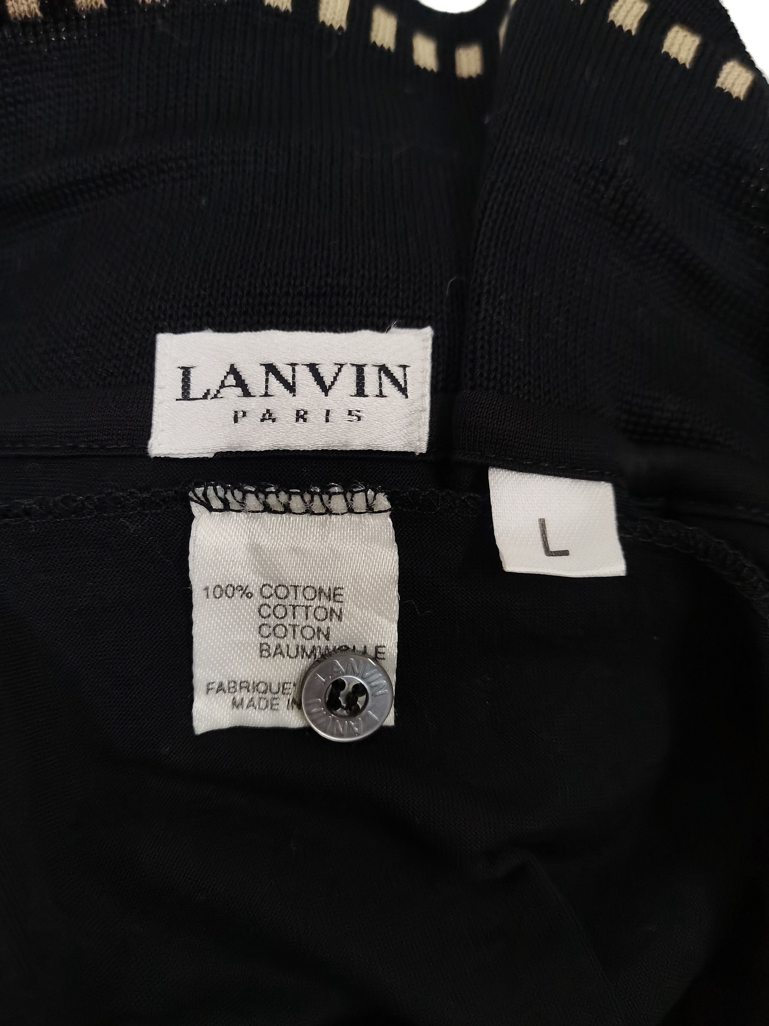 Lanvin 🔥🔥🔥LANVIN Made in Italy Half Button LS Collar Shirts Size US L / EU 52-54 / 3 - 10 Thumbnail