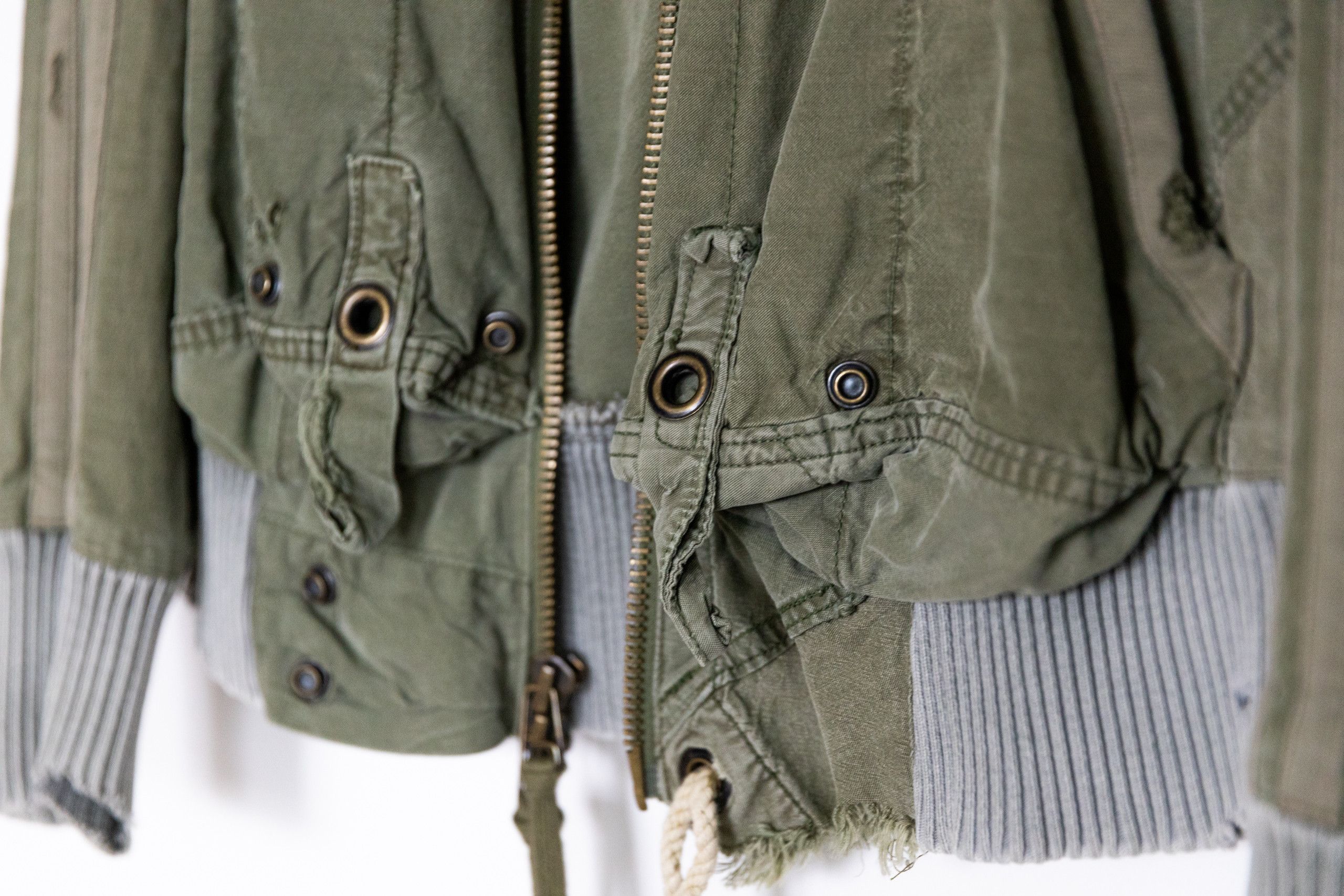 Greg Lauren Army tent high tech hoodie track jacket Size US M / EU 48-50 / 2 - 14 Thumbnail
