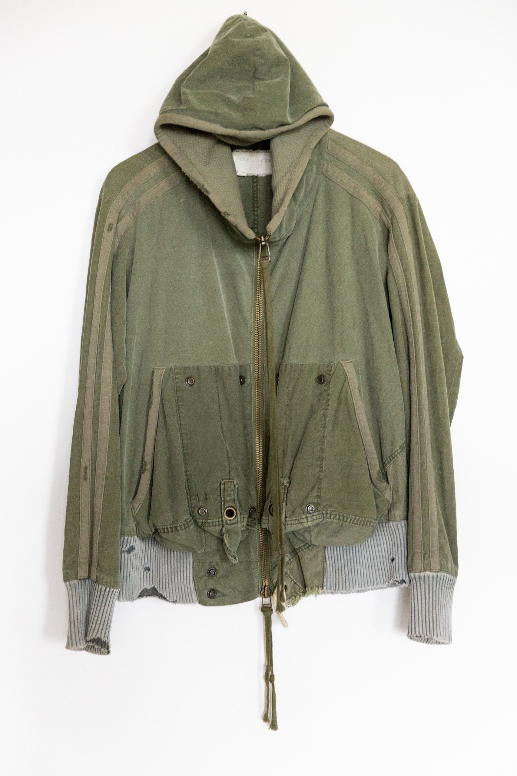 Greg Lauren Army tent high tech hoodie track jacket Size US M / EU 48-50 / 2 - 2 Thumbnail