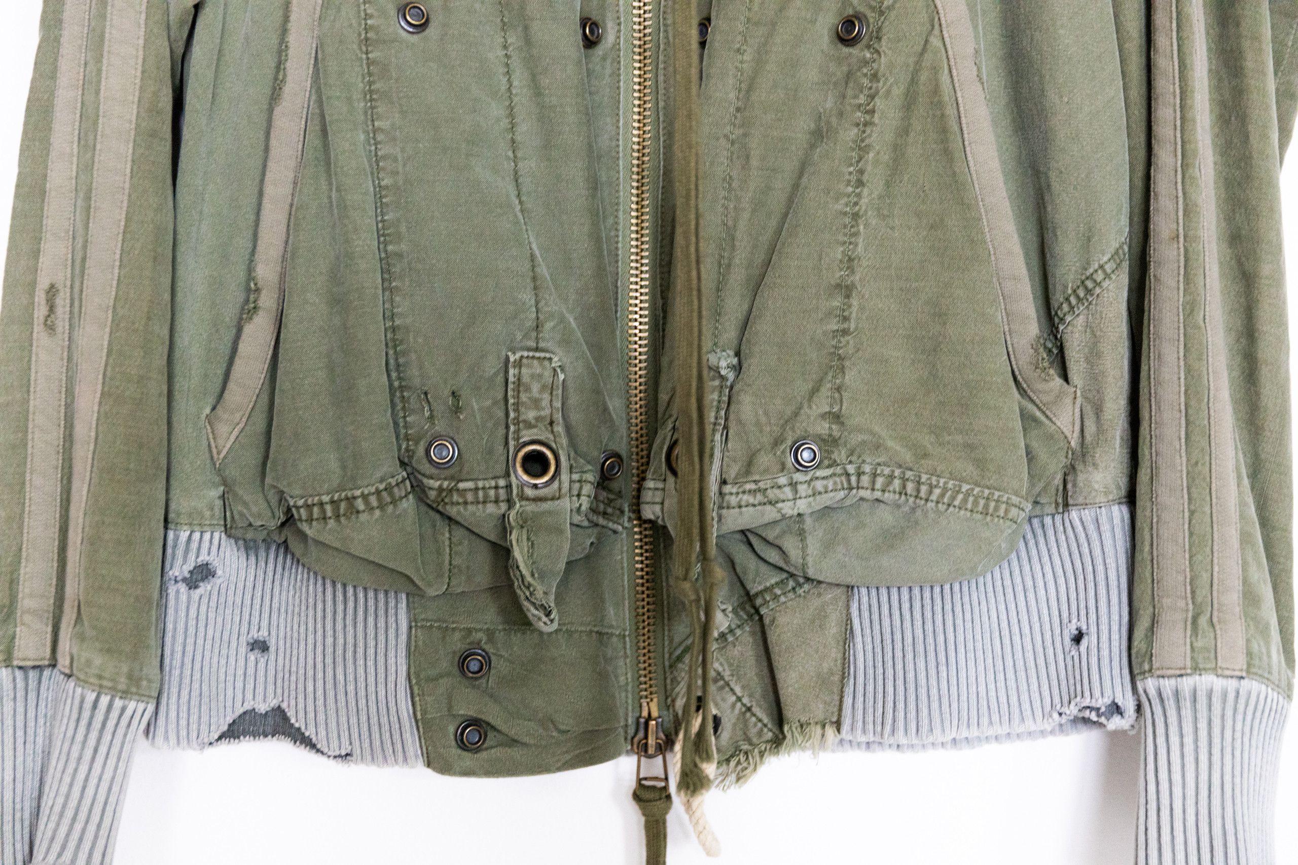 Greg Lauren Army tent high tech hoodie track jacket Size US M / EU 48-50 / 2 - 5 Thumbnail