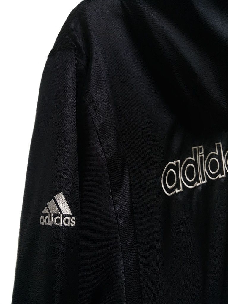 Adidas 🔥🔥🔥Adidas Spell Out Embroidery Logo Hoodies Long Jacket Size US L / EU 52-54 / 3 - 11 Thumbnail