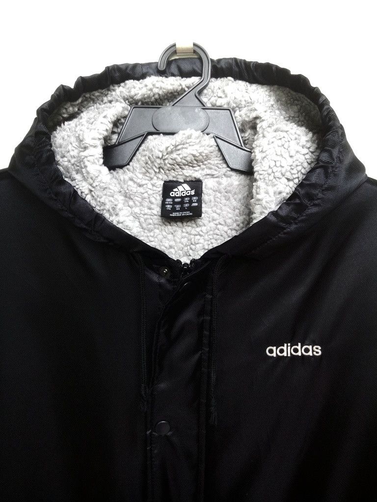 Adidas 🔥🔥🔥Adidas Spell Out Embroidery Logo Hoodies Long Jacket Size US L / EU 52-54 / 3 - 5 Thumbnail