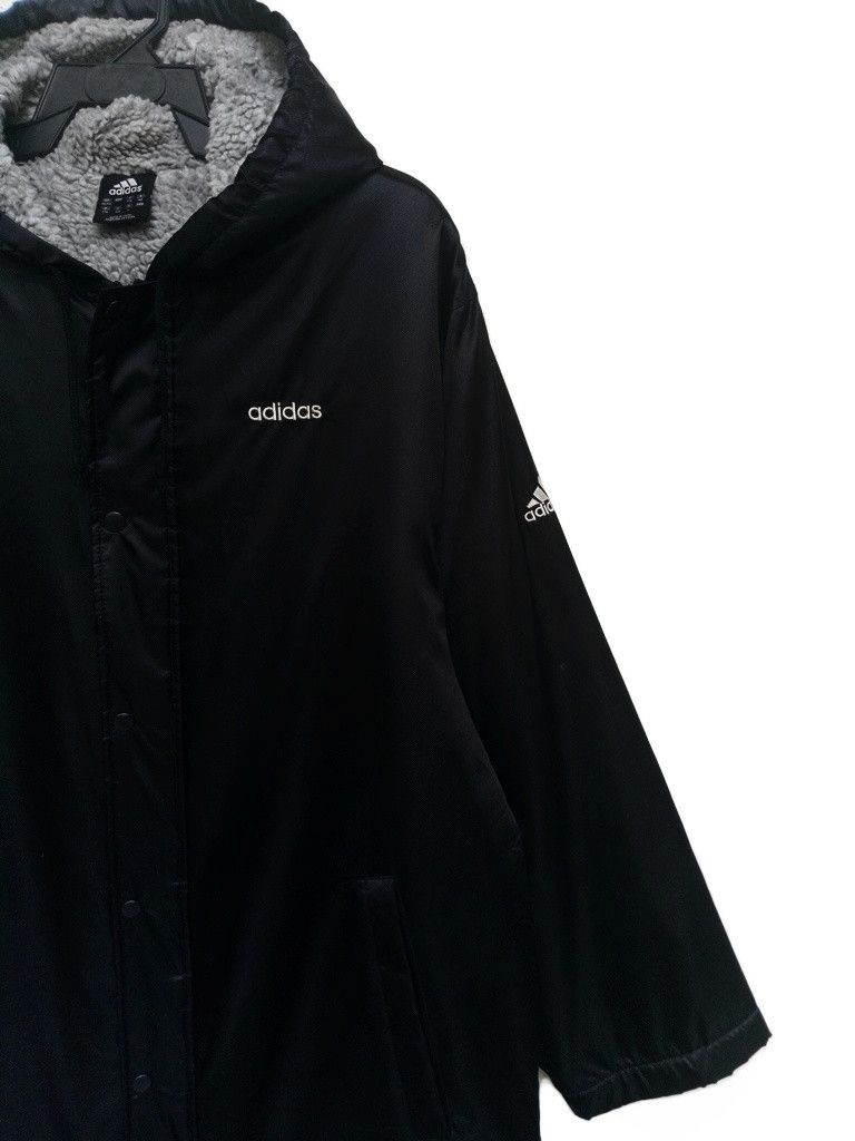 Adidas 🔥🔥🔥Adidas Spell Out Embroidery Logo Hoodies Long Jacket Size US L / EU 52-54 / 3 - 3 Thumbnail