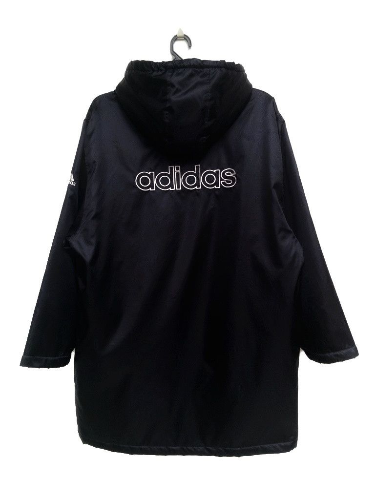 Adidas 🔥🔥🔥Adidas Spell Out Embroidery Logo Hoodies Long Jacket Size US L / EU 52-54 / 3 - 1 Thumbnail