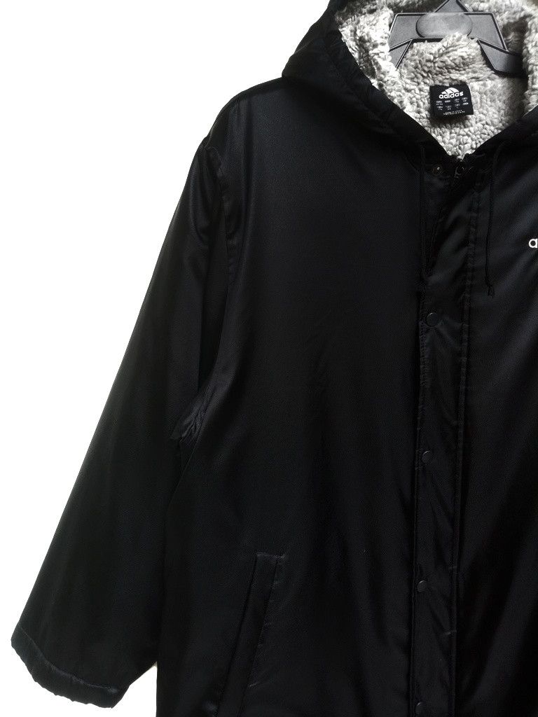 Adidas 🔥🔥🔥Adidas Spell Out Embroidery Logo Hoodies Long Jacket Size US L / EU 52-54 / 3 - 4 Thumbnail