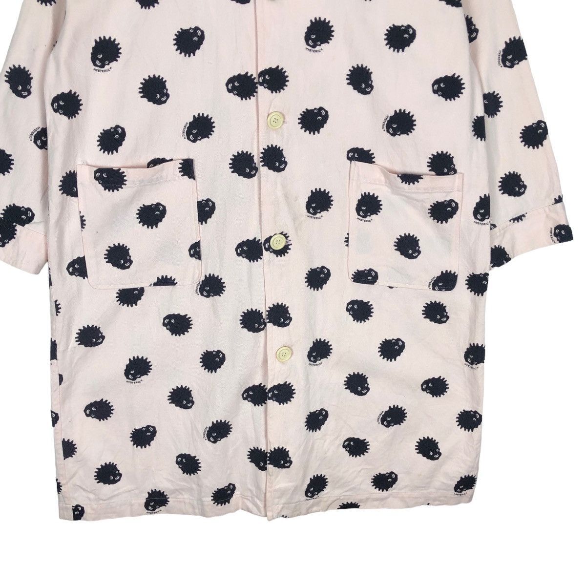 Hysteric Glamour 🔥Hysteric Glamour Heavy Cotton Overprint Long Jacket Size US L / EU 52-54 / 3 - 6 Thumbnail
