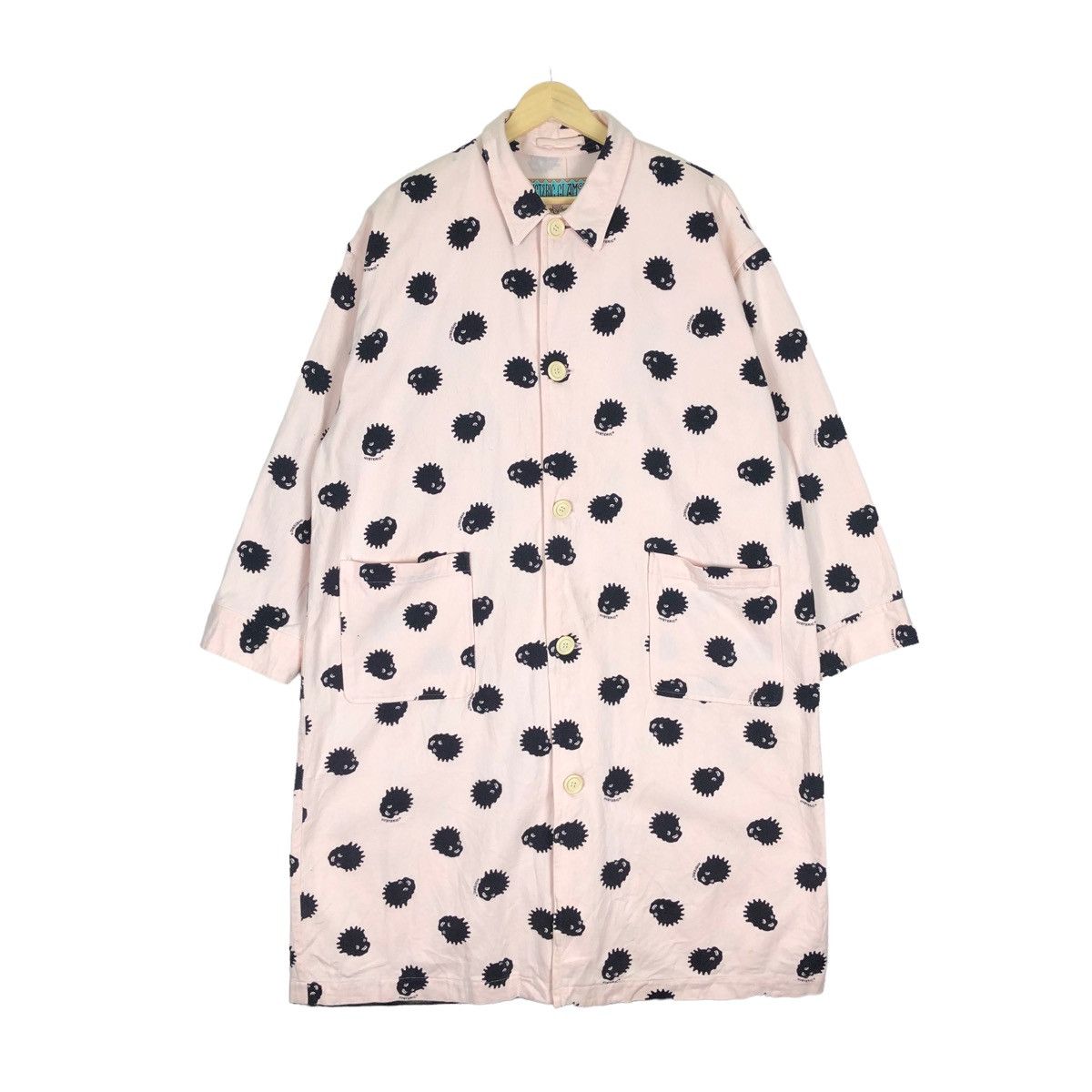 Hysteric Glamour 🔥Hysteric Glamour Heavy Cotton Overprint Long Jacket Size US L / EU 52-54 / 3 - 1 Thumbnail