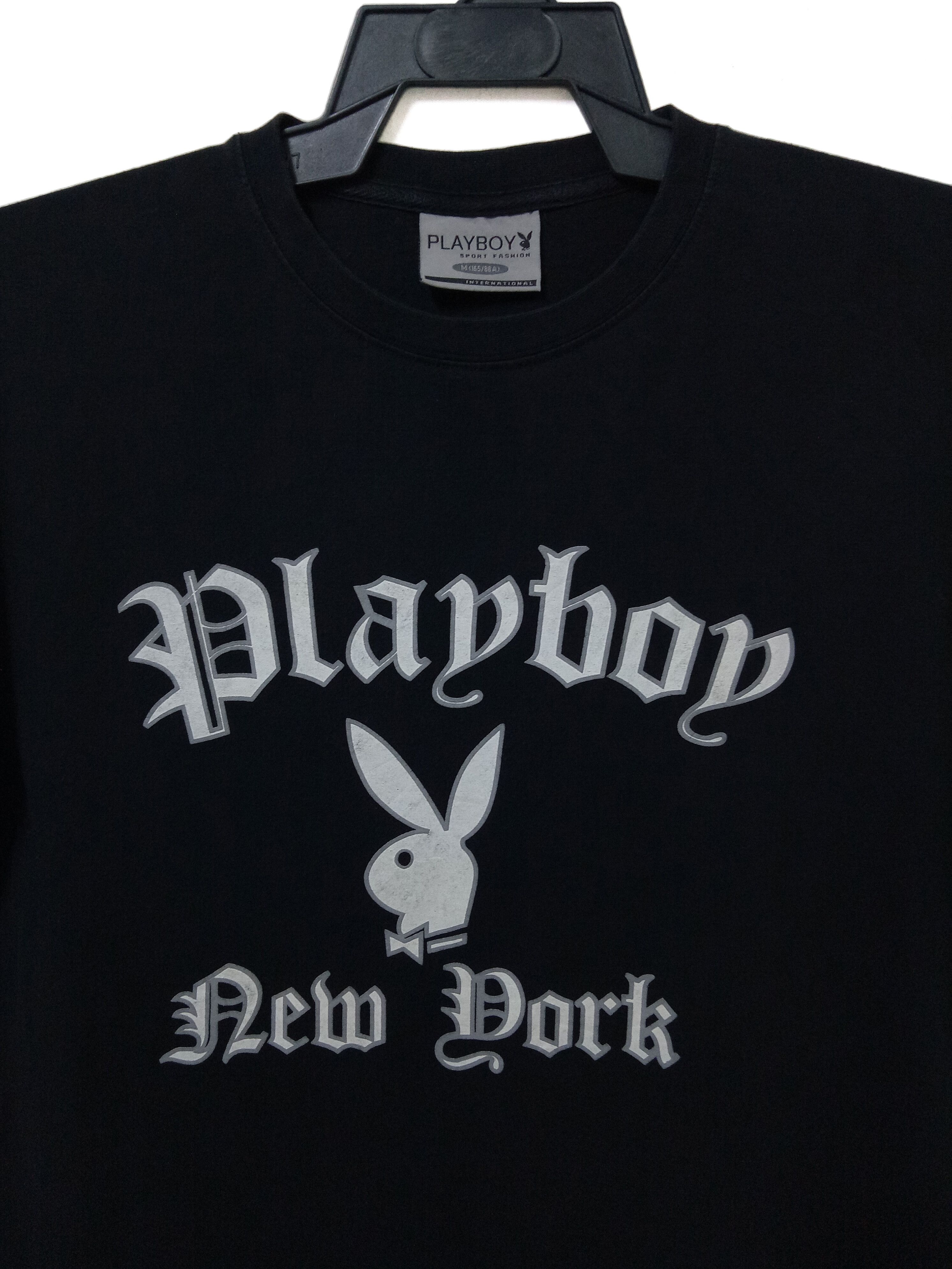 Playboy 🔥🔥🔥Playboy New York Big Logo Rabbit Head Design T-shirt Size US M / EU 48-50 / 2 - 2 Thumbnail
