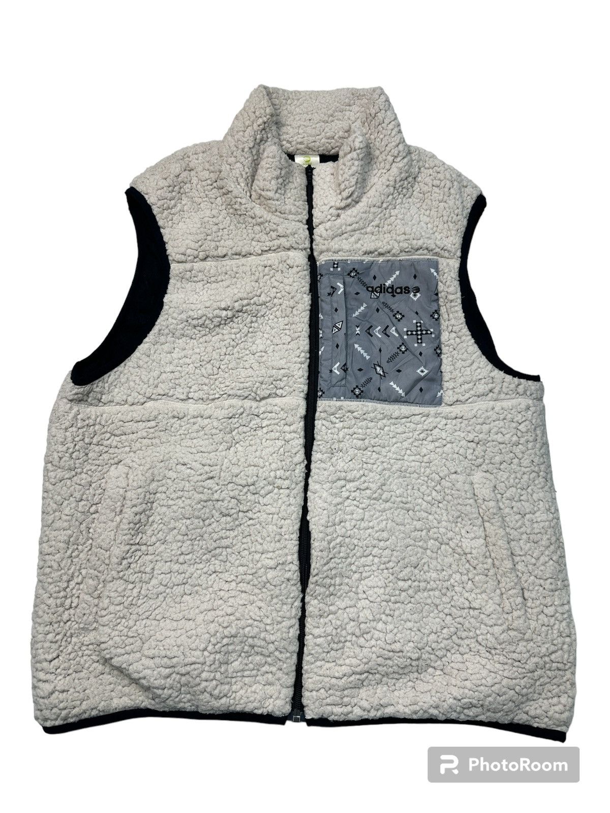 Adidas Adidas sheepwool vest sleeveless jacket Size US M / EU 48-50 / 2 - 1 Thumbnail