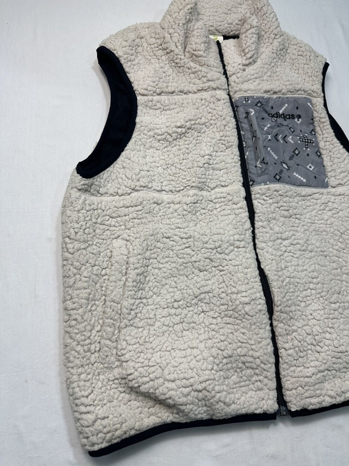 Adidas Adidas sheepwool vest sleeveless jacket Size US M / EU 48-50 / 2 - 7 Thumbnail