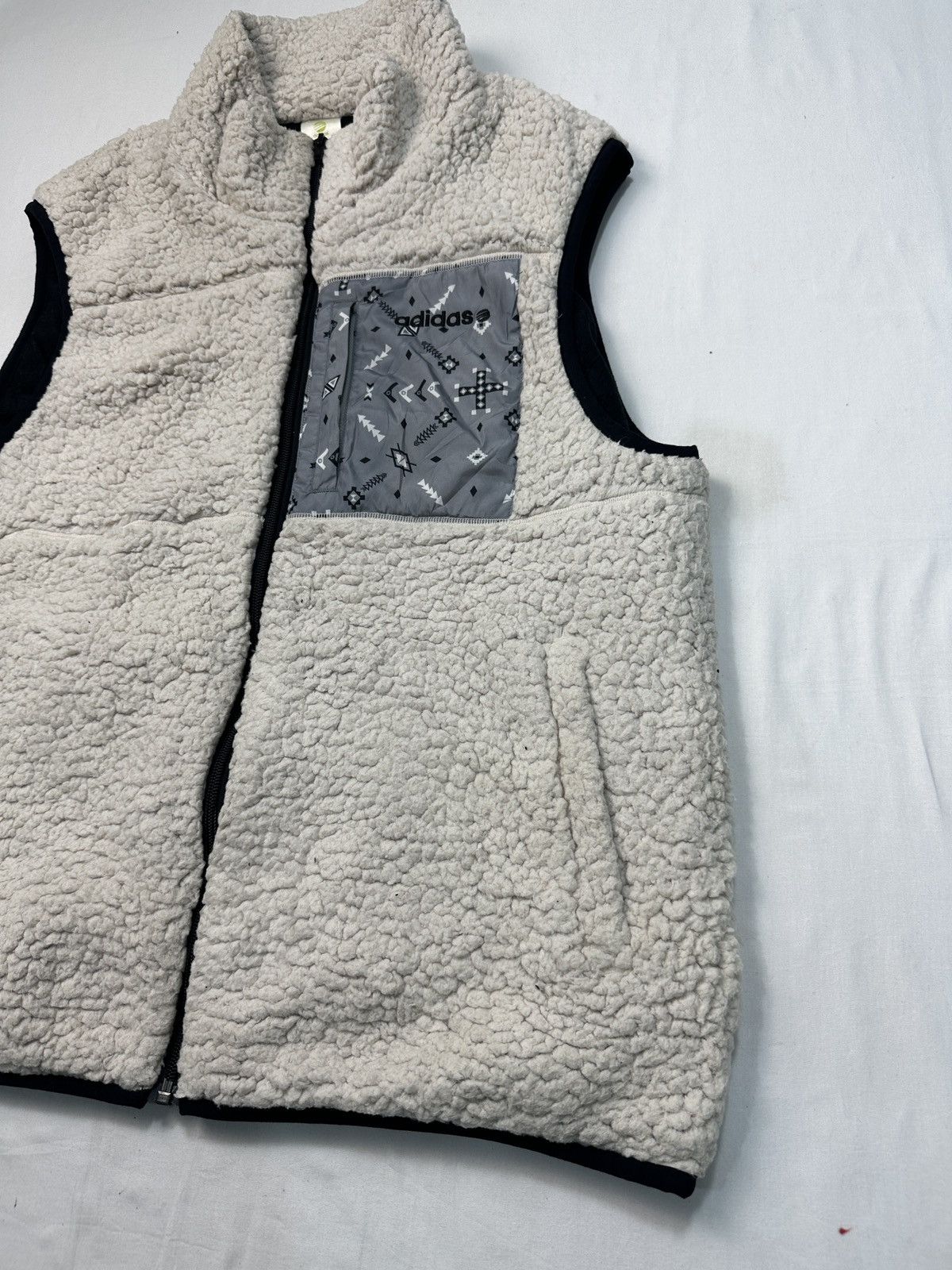 Adidas Adidas sheepwool vest sleeveless jacket Size US M / EU 48-50 / 2 - 3 Thumbnail