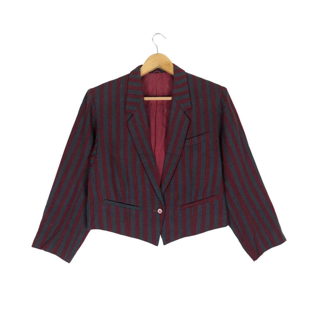 Kenzo Vintage Awesome Bolero Kenzo Stripes Cropped Jacket Size M / US 6-8 / IT 42-44 - 1 Thumbnail