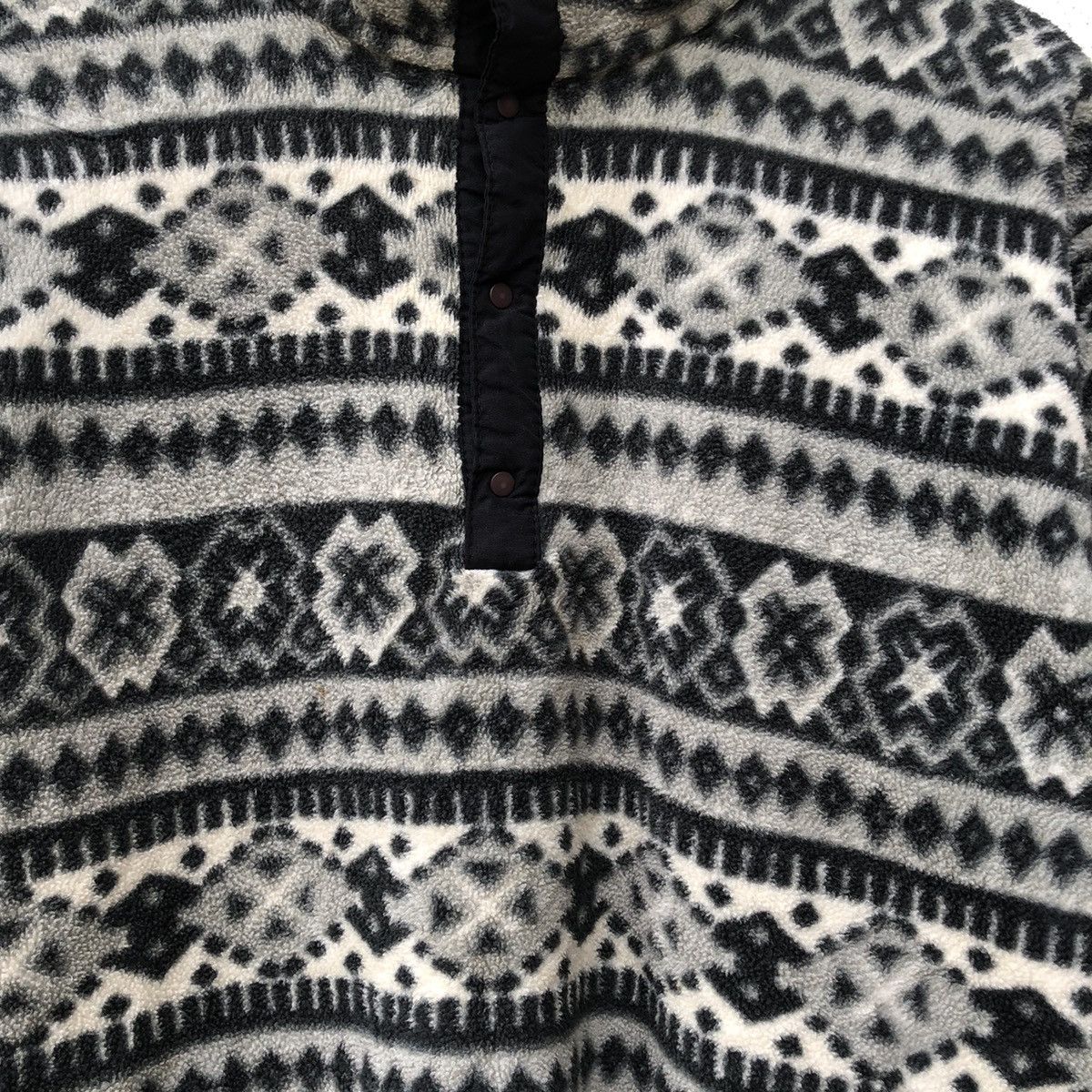 L.L. Bean 🔥Vintage L.L Bean Full Print Pleece Snap Button Jacket Size US M / EU 48-50 / 2 - 7 Thumbnail