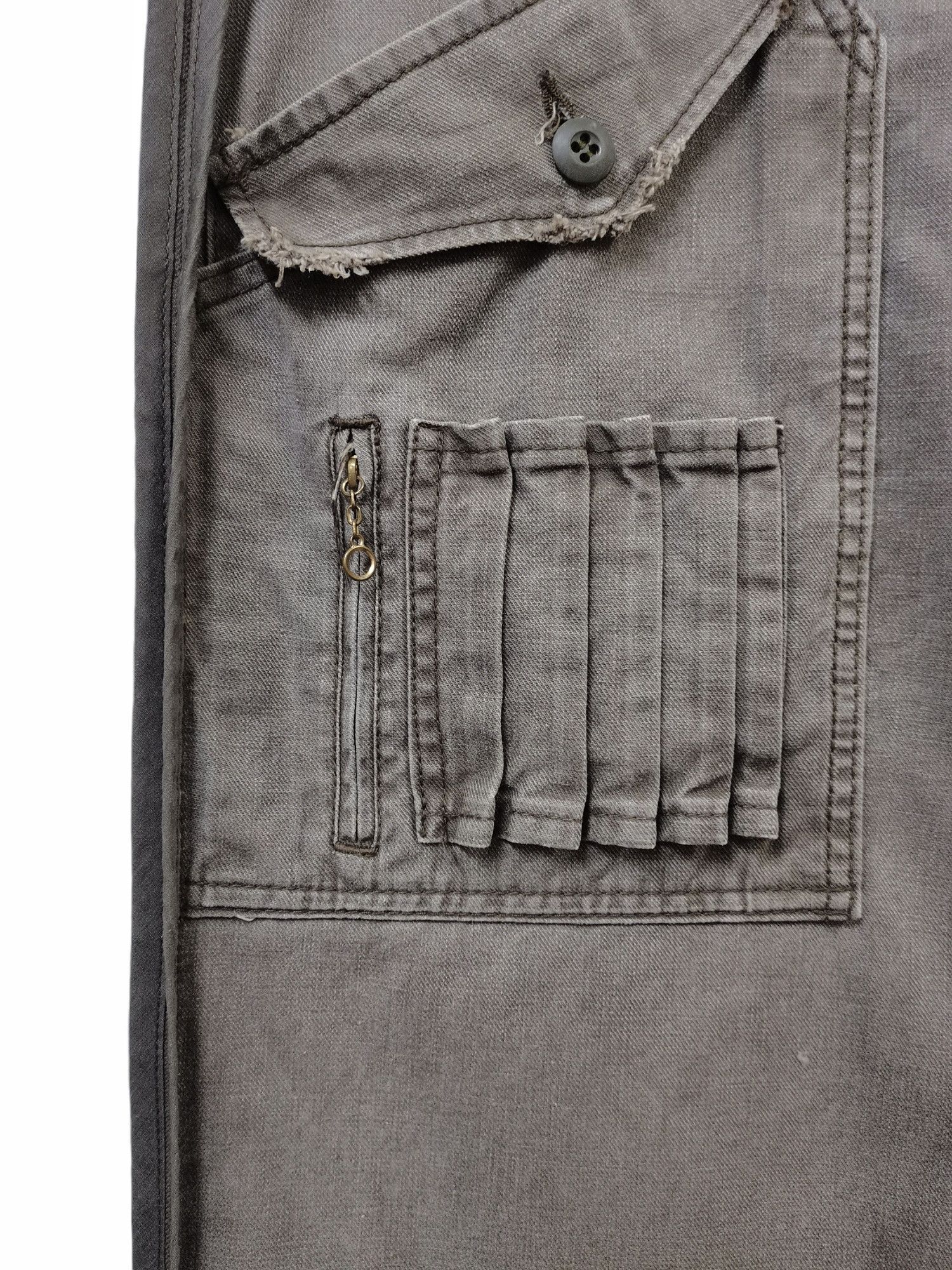 Prps PRPS🇯🇵Military Tactical Cargo Pants Distressed Design Rare Size US 38 / EU 54 - 10 Thumbnail