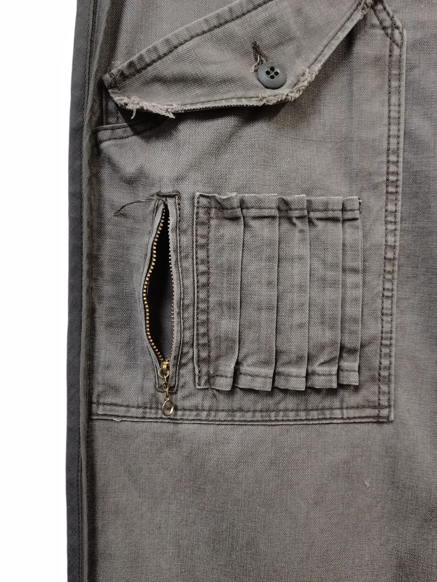 Prps PRPS🇯🇵Military Tactical Cargo Pants Distressed Design Rare Size US 38 / EU 54 - 11 Thumbnail