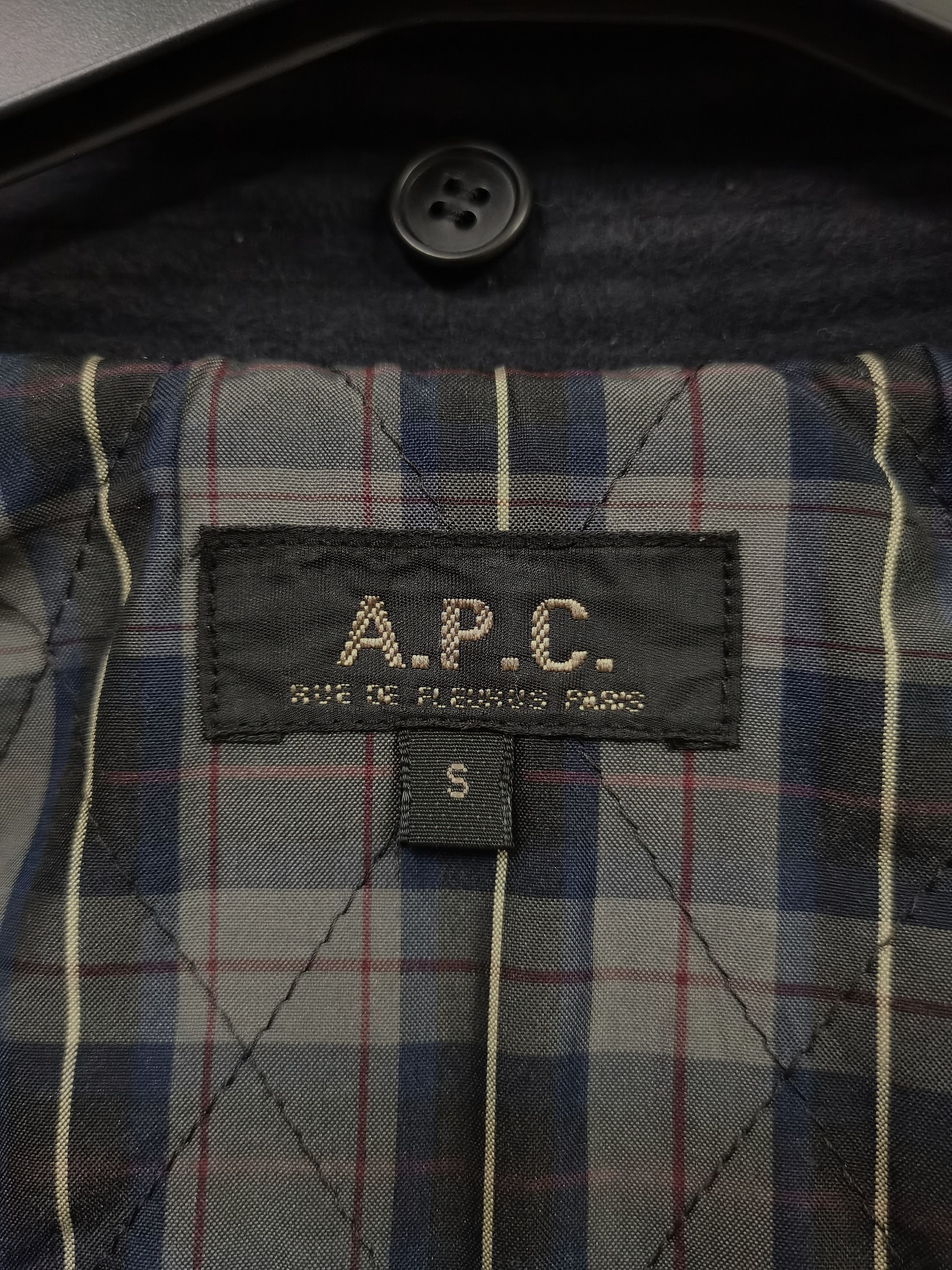 A.P.C. 🔥🔥🔥A.P.C. Paris Velvet Zip Up Jacket Made in🇯🇵 Rare Size US S / EU 44-46 / 1 - 17 Thumbnail