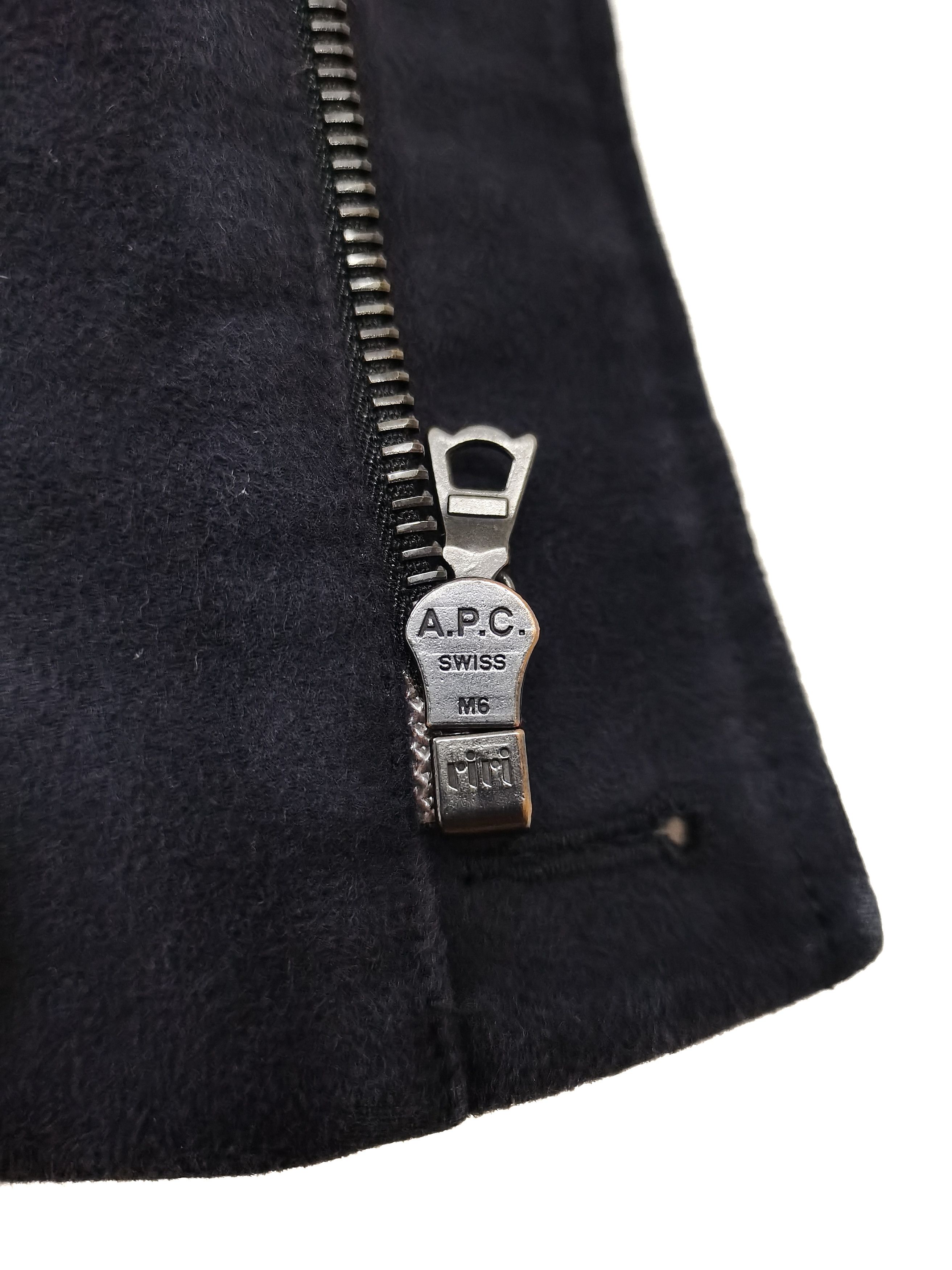 A.P.C. 🔥🔥🔥A.P.C. Paris Velvet Zip Up Jacket Made in🇯🇵 Rare Size US S / EU 44-46 / 1 - 16 Thumbnail