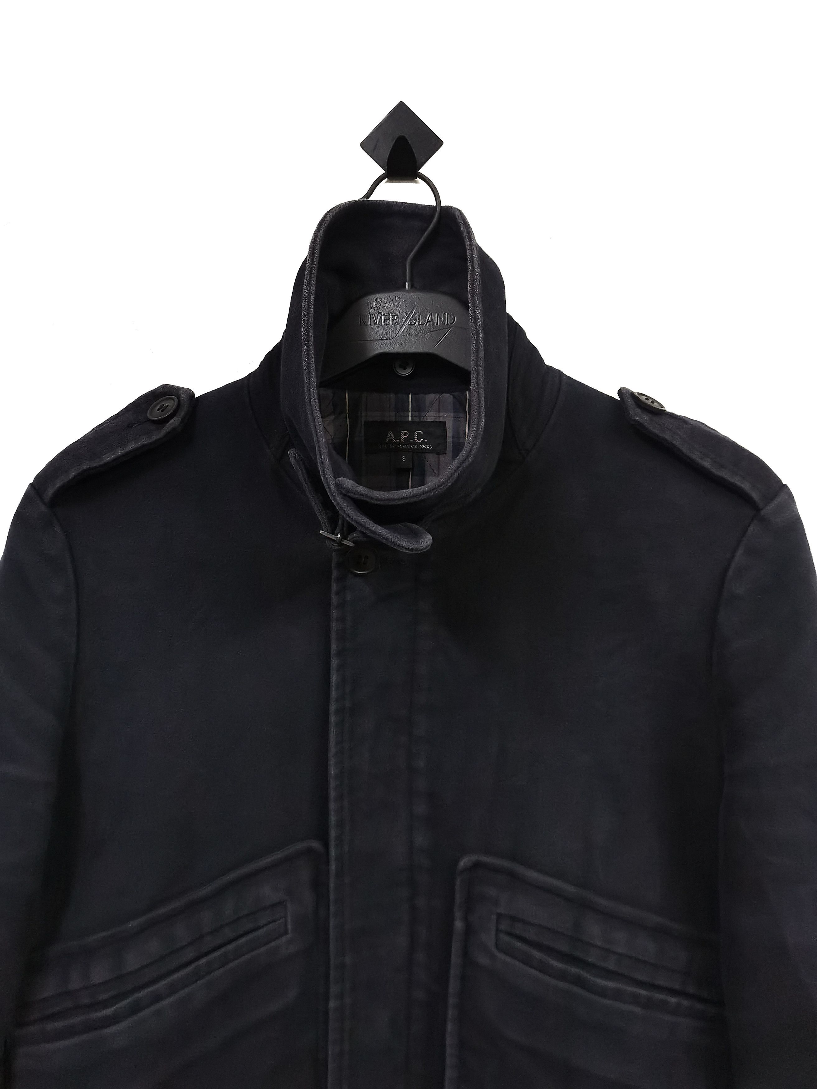 A.P.C. 🔥🔥🔥A.P.C. Paris Velvet Zip Up Jacket Made in🇯🇵 Rare Size US S / EU 44-46 / 1 - 13 Thumbnail