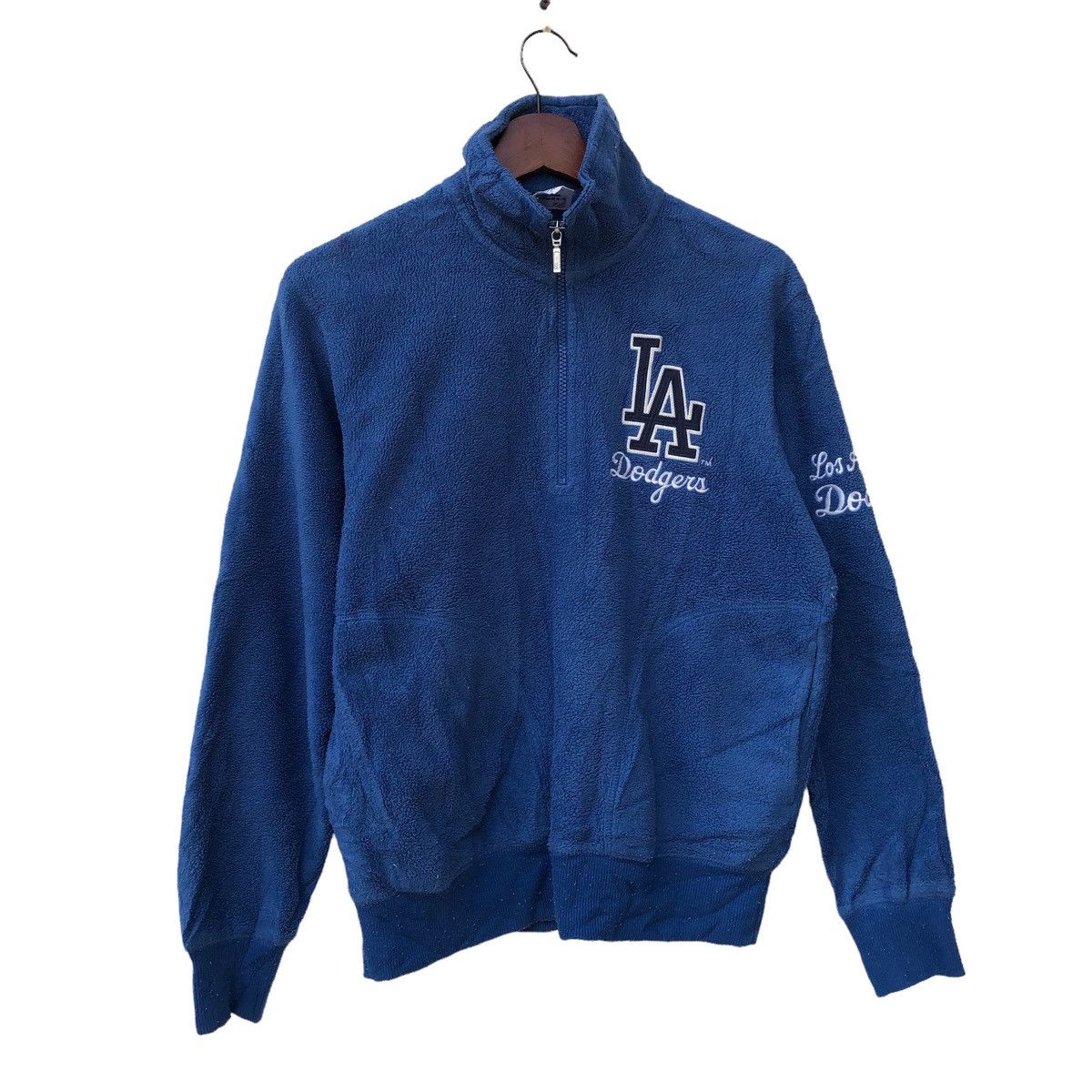 MLB vintage mlb la dodgers fleece hoodie jackets Size US M / EU 48-50 / 2 - 1 Thumbnail