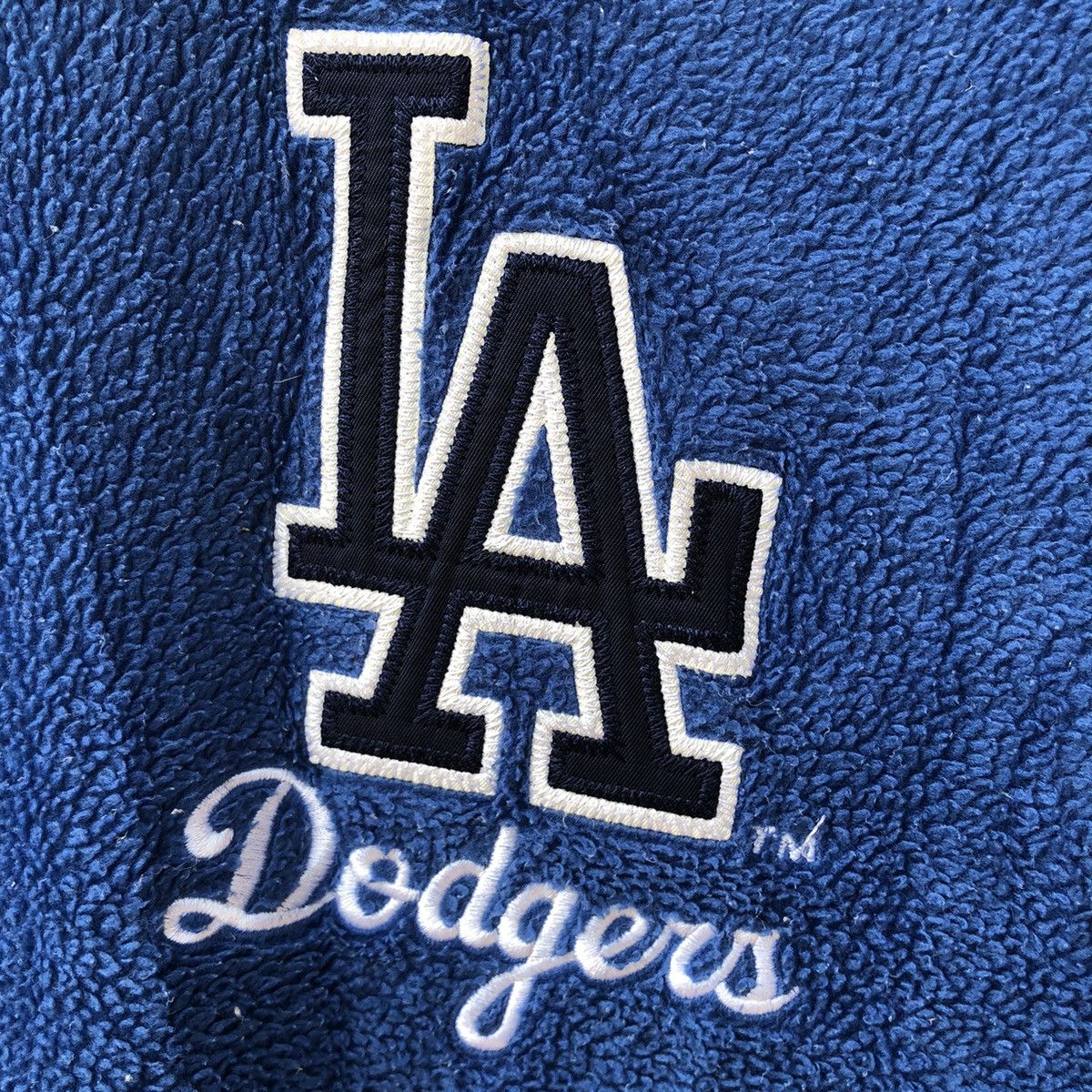 MLB vintage mlb la dodgers fleece hoodie jackets Size US M / EU 48-50 / 2 - 4 Thumbnail