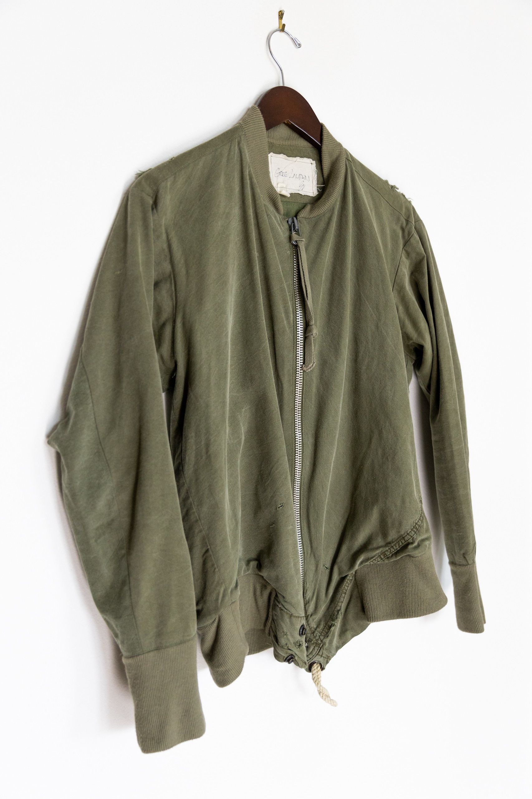 Greg Lauren Army tent zip front bomber studio Size US S / EU 44-46 / 1 - 4 Thumbnail